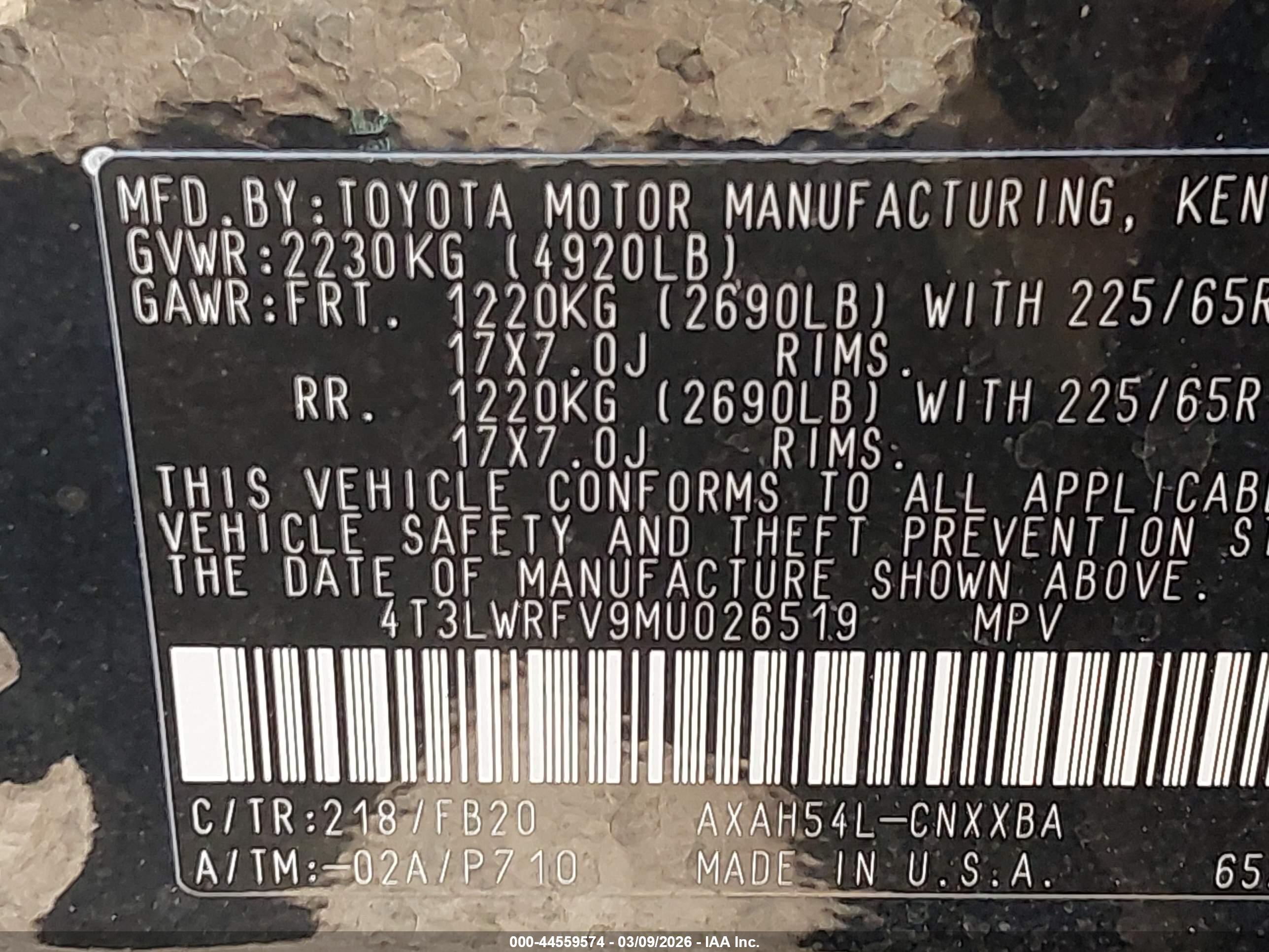 TOYOTA RAV4 image 9