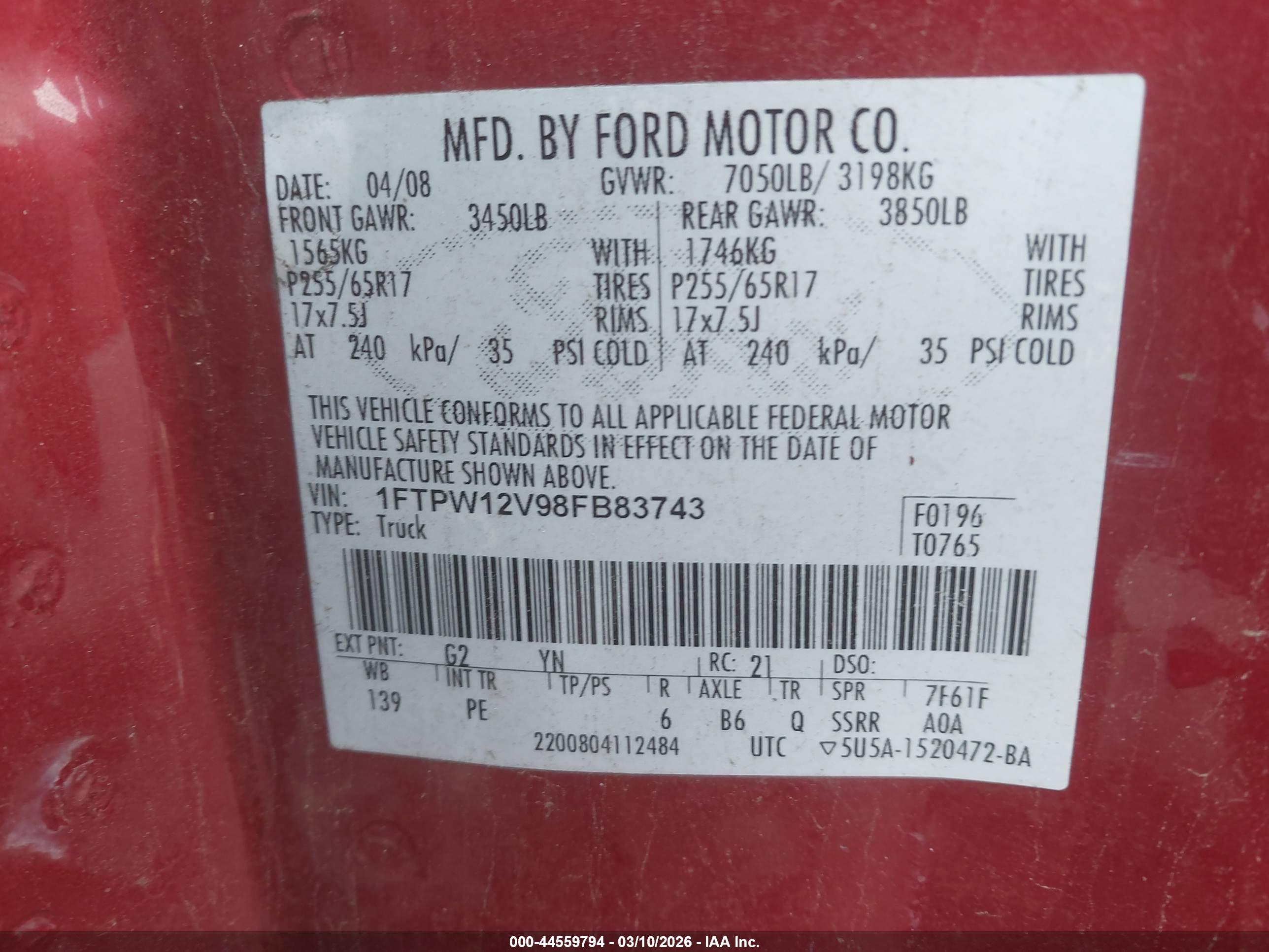 FORD F-150 image 9