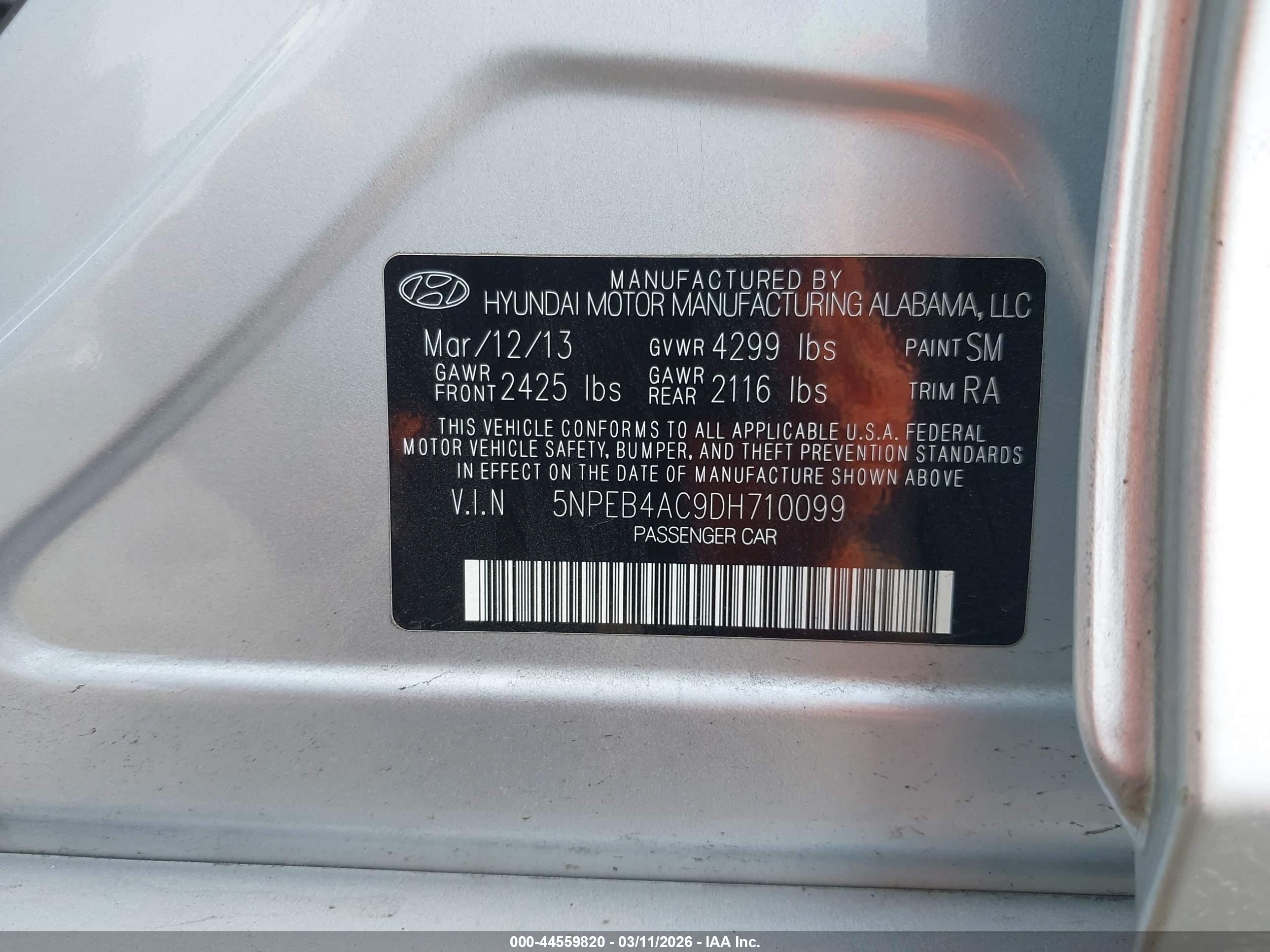 HYUNDAI SONATA image 9