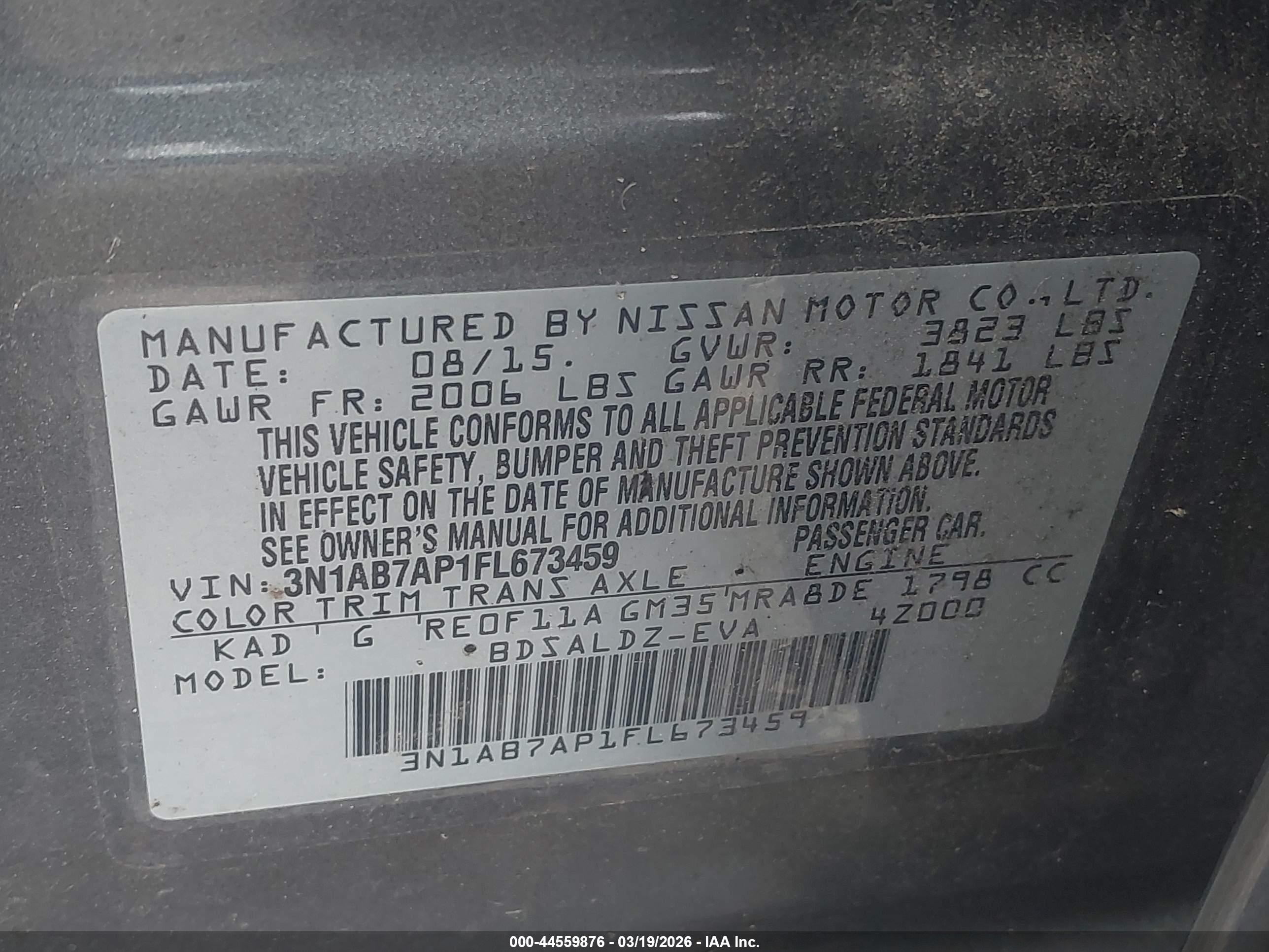 NISSAN SENTRA image 9