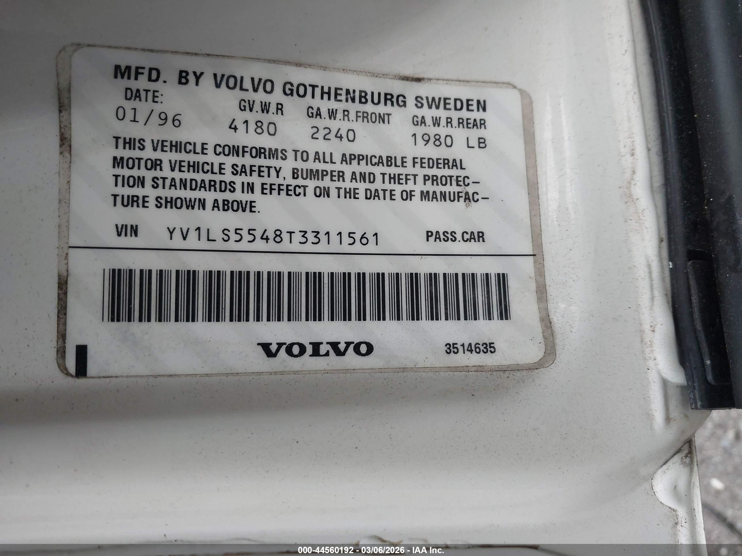 VOLVO 850 image 9