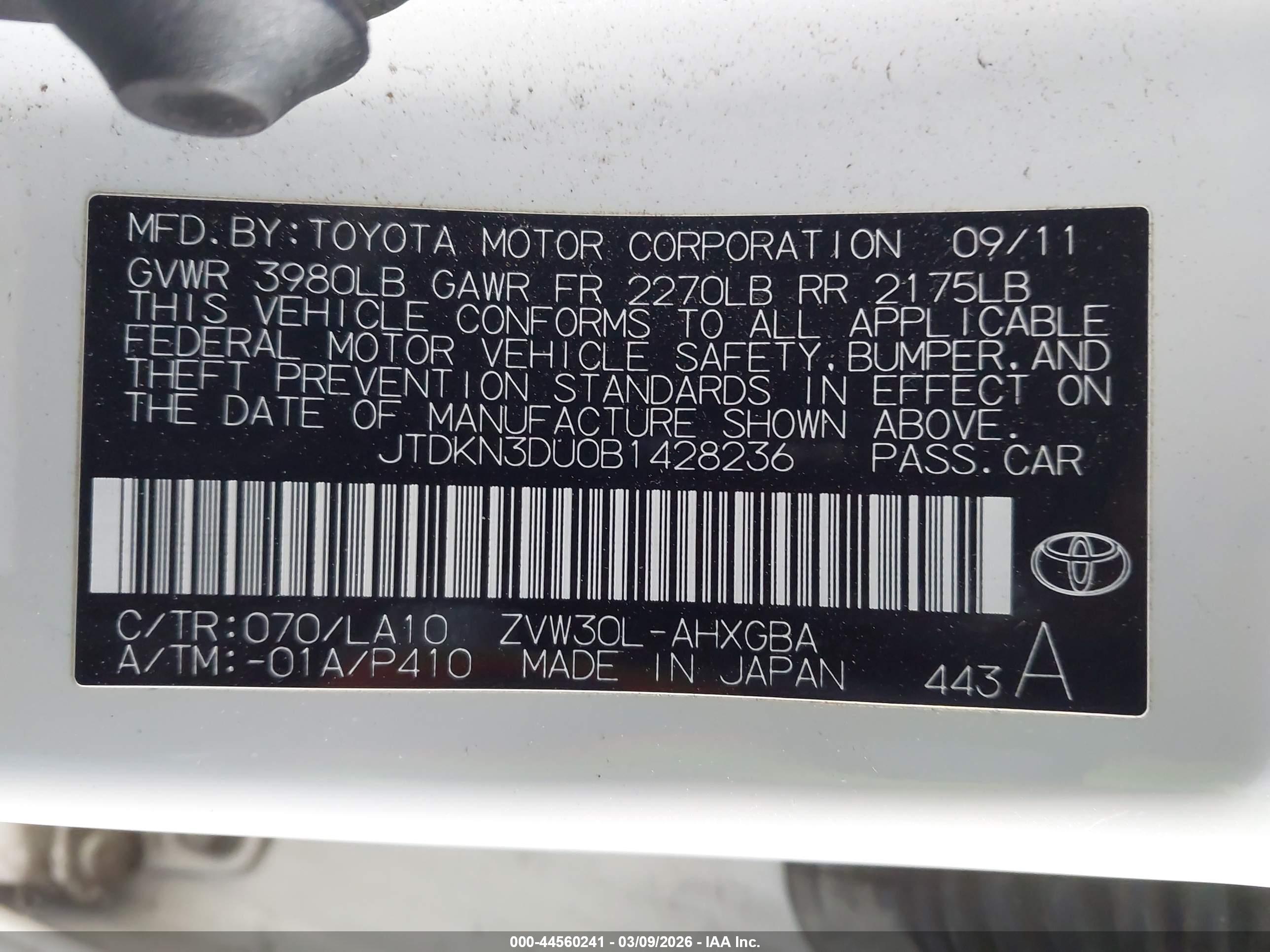 TOYOTA PRIUS image 9