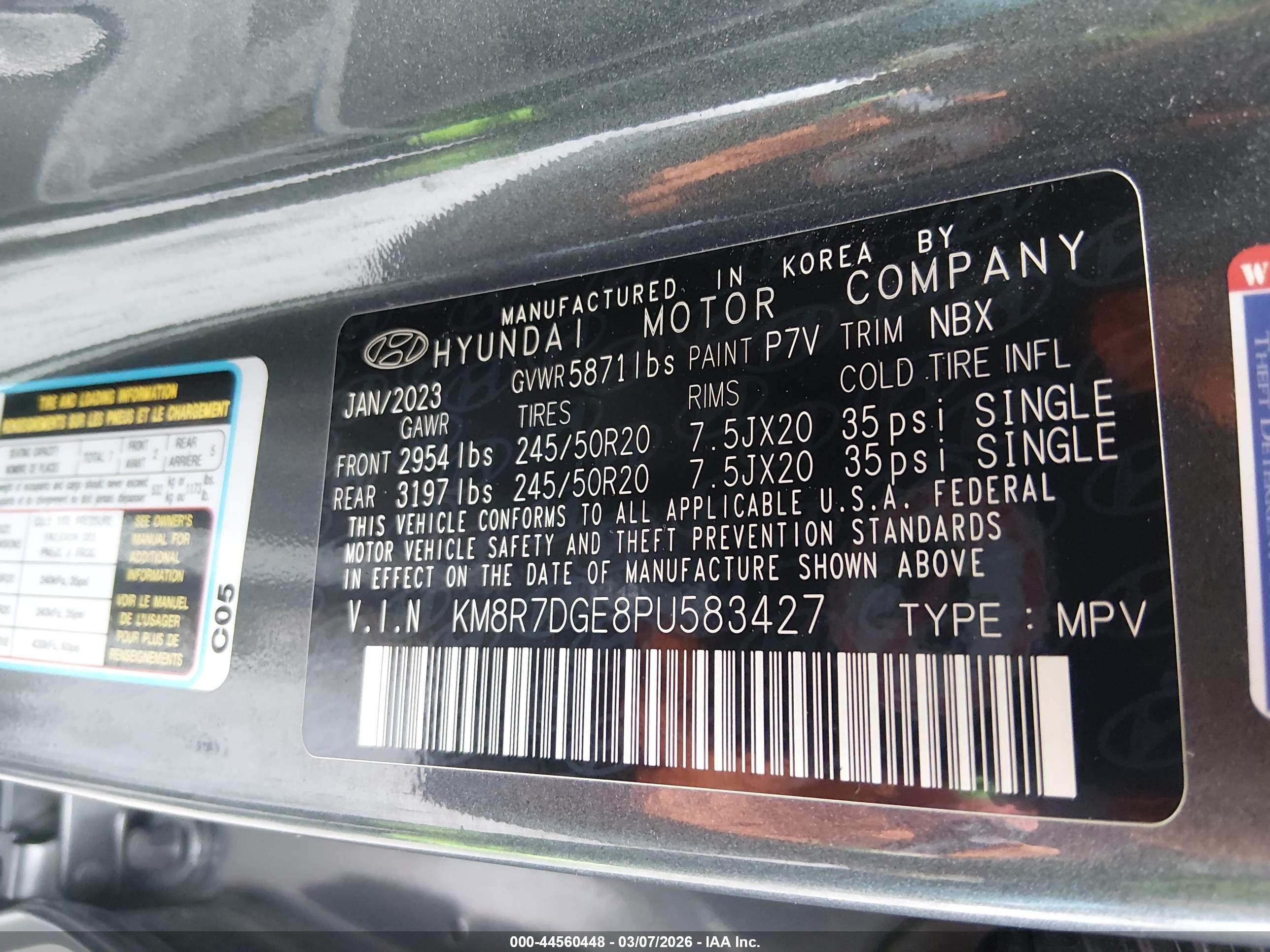 HYUNDAI PALISADE image 9
