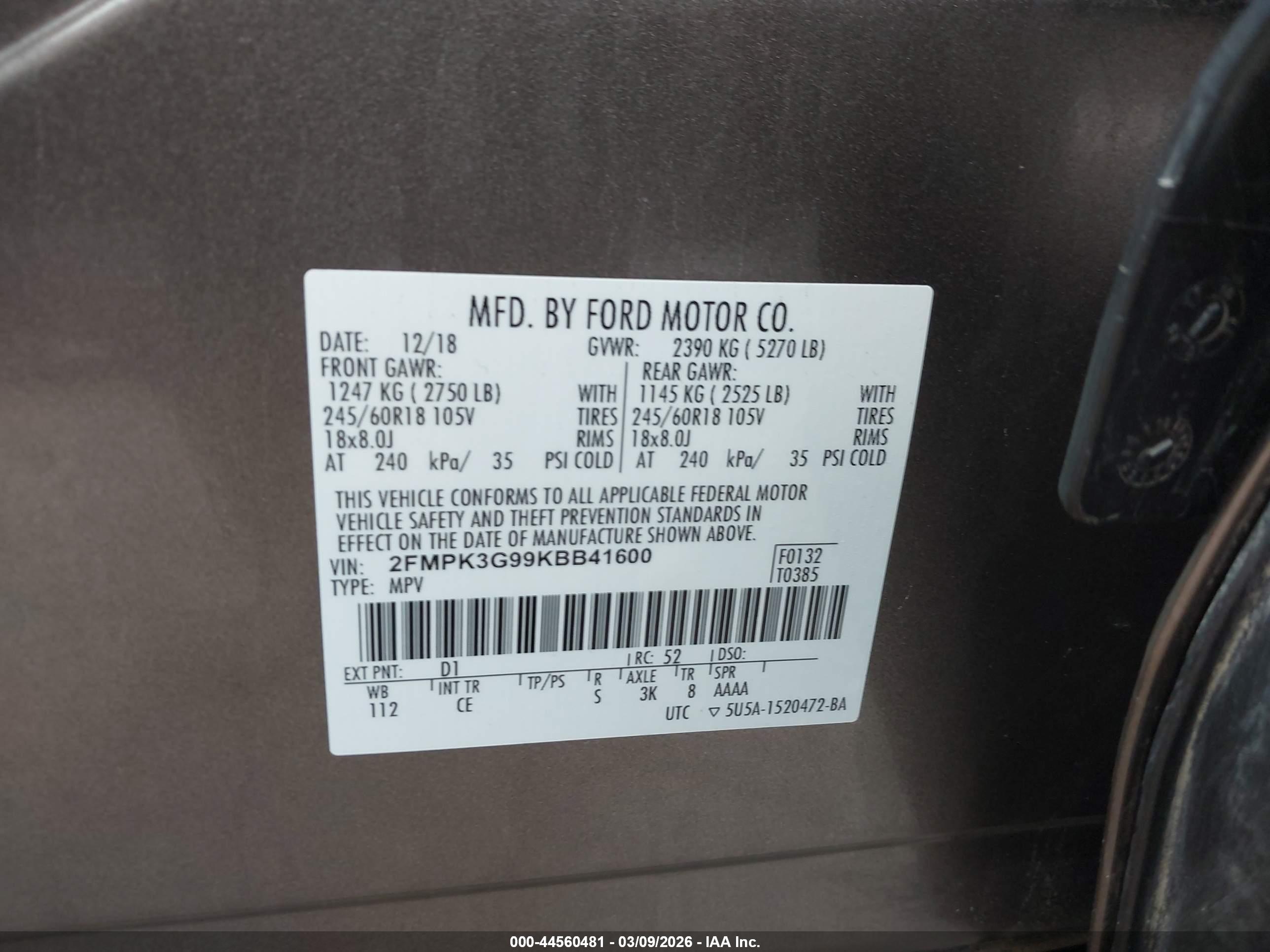 FORD EDGE image 9