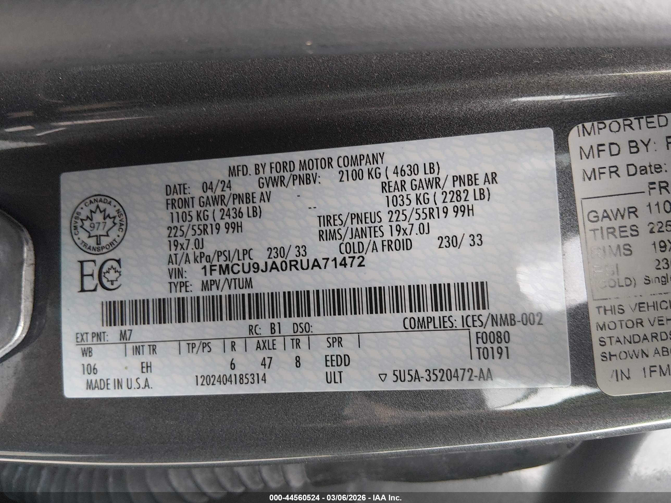 FORD ESCAPE image 9