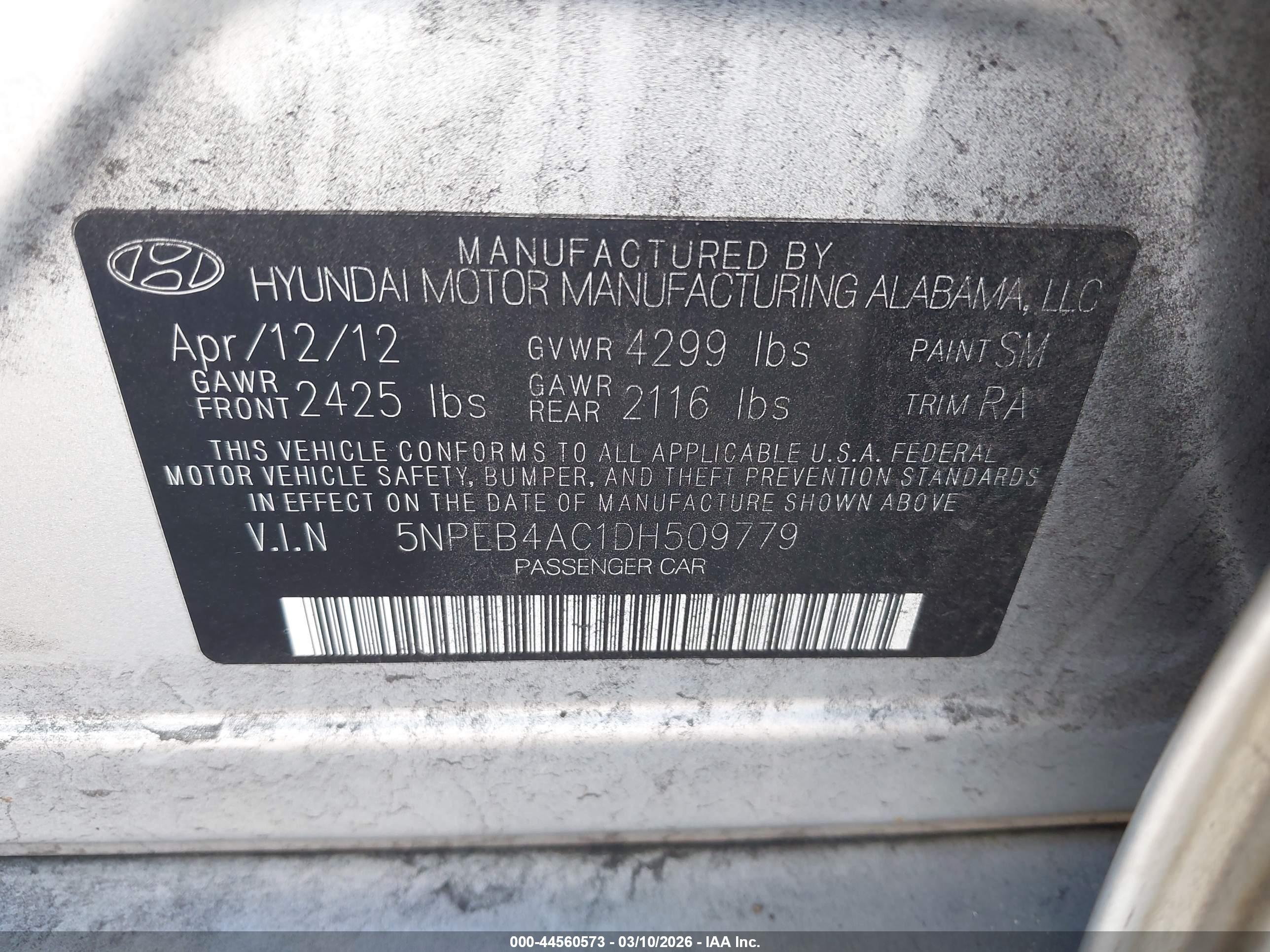 HYUNDAI SONATA image 9