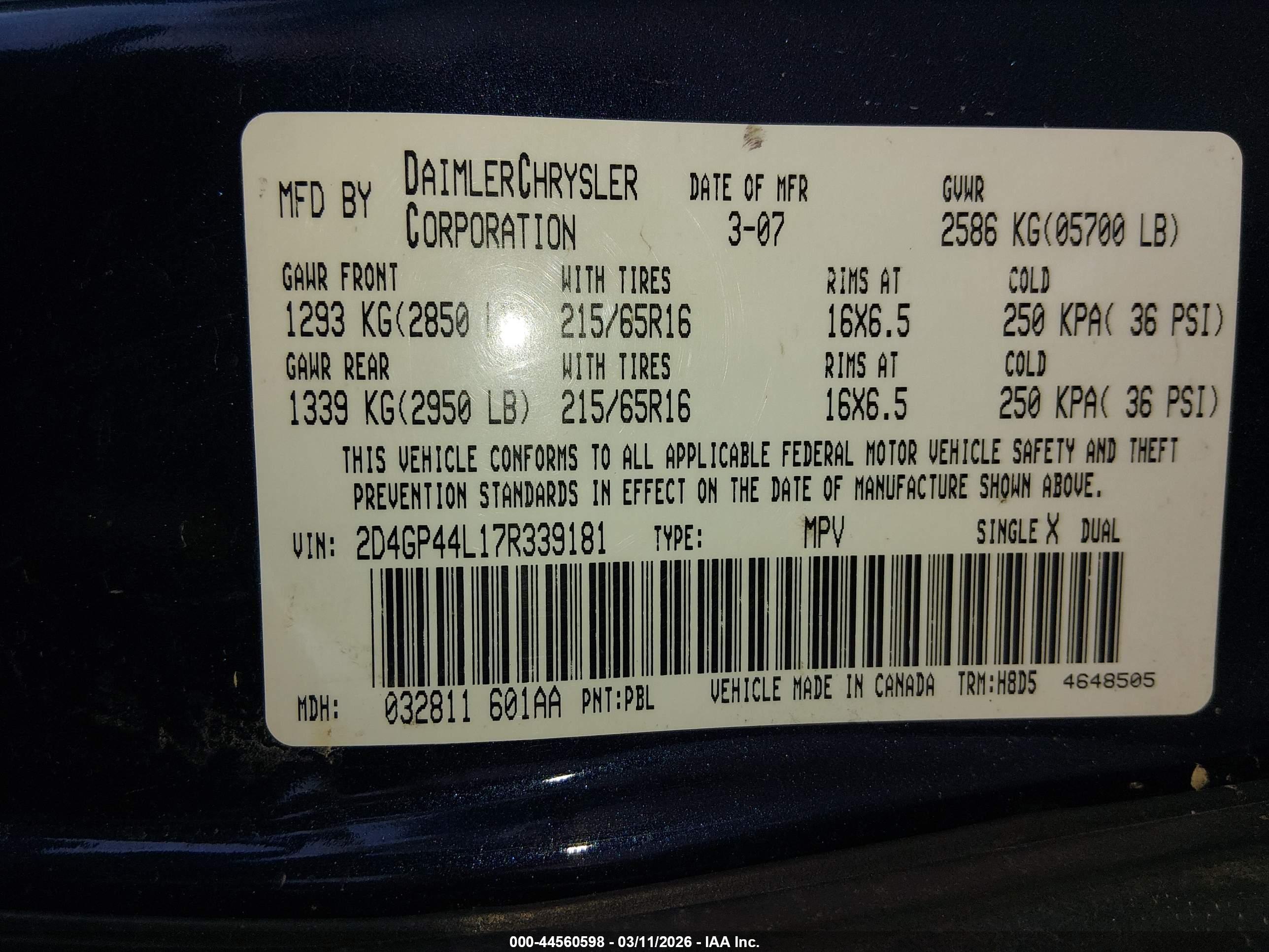 DODGE GRAND image 9
