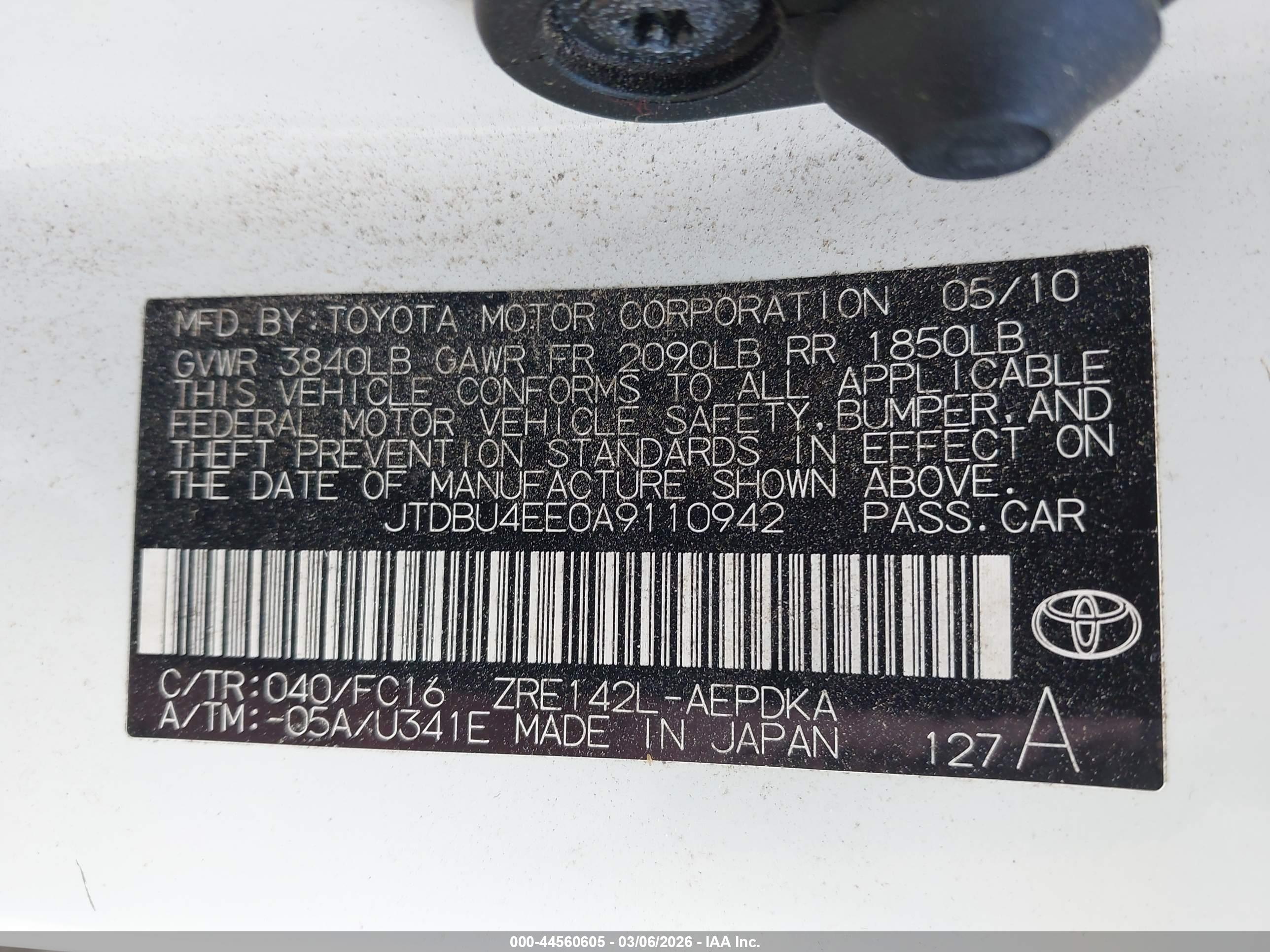 TOYOTA COROLLA image 9