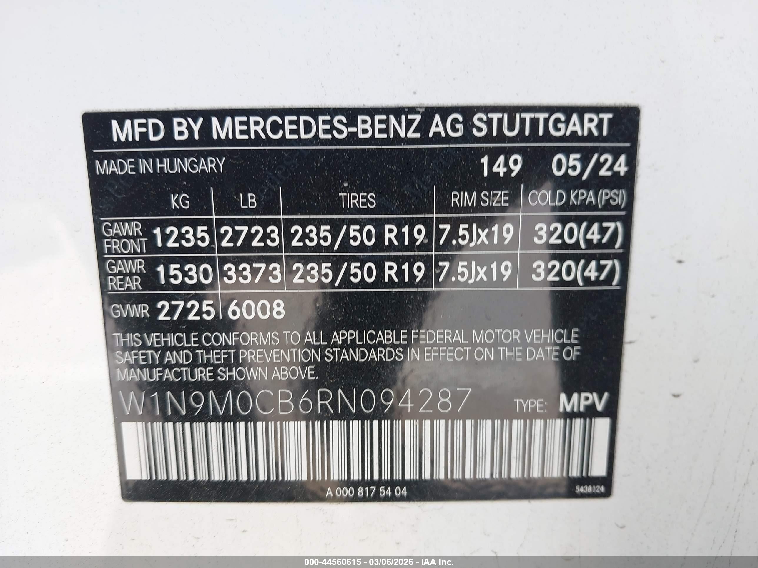 MERCEDES-BENZ EQB image 9