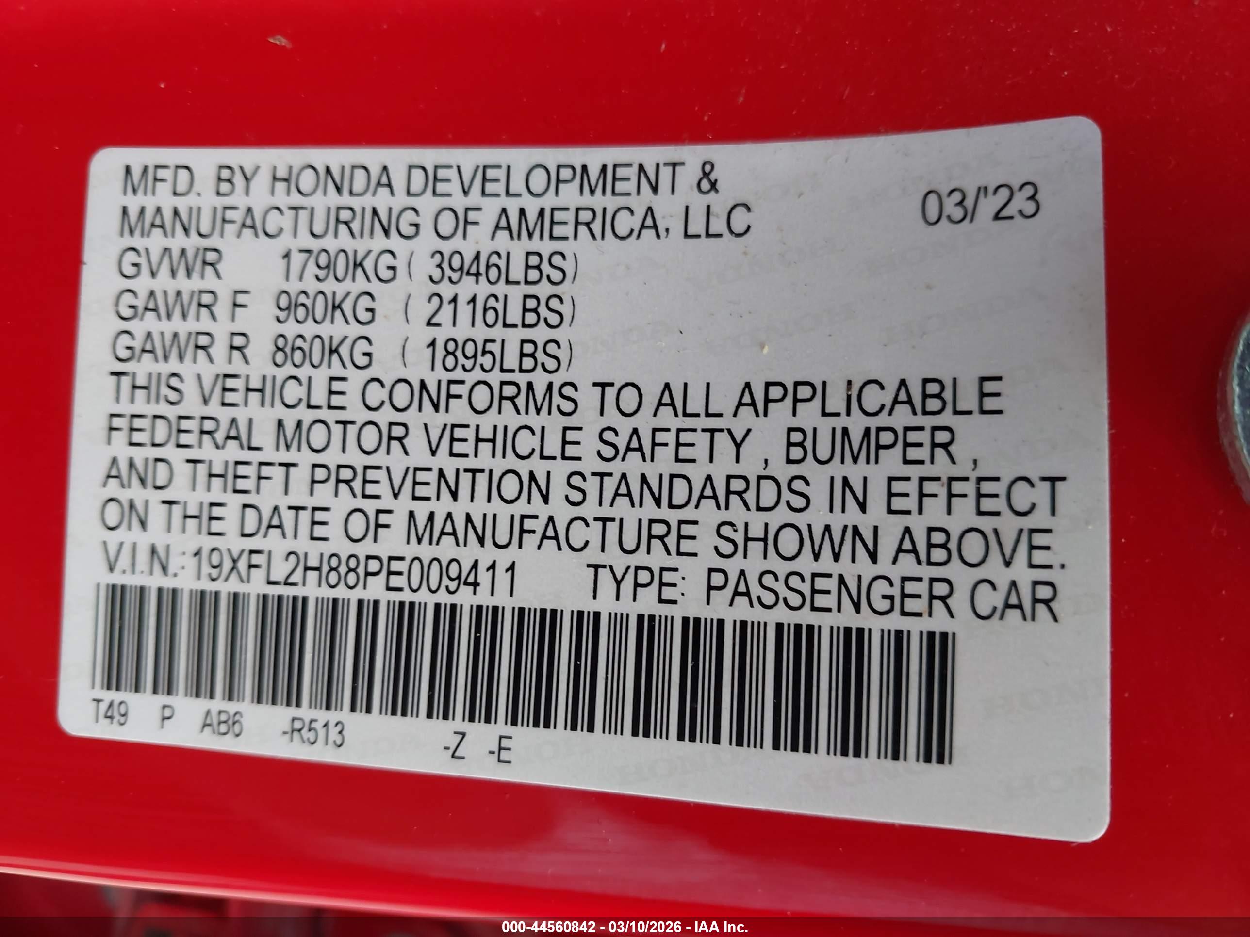 HONDA CIVIC image 9