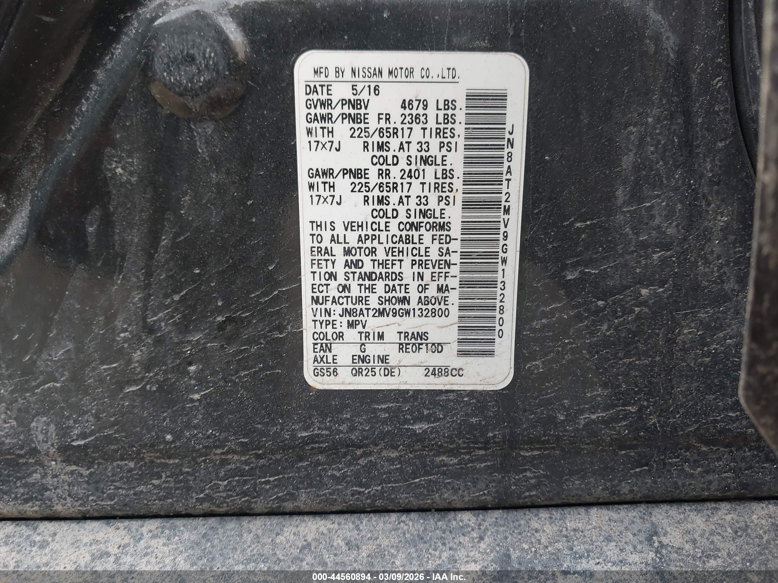 NISSAN ROGUE image 9