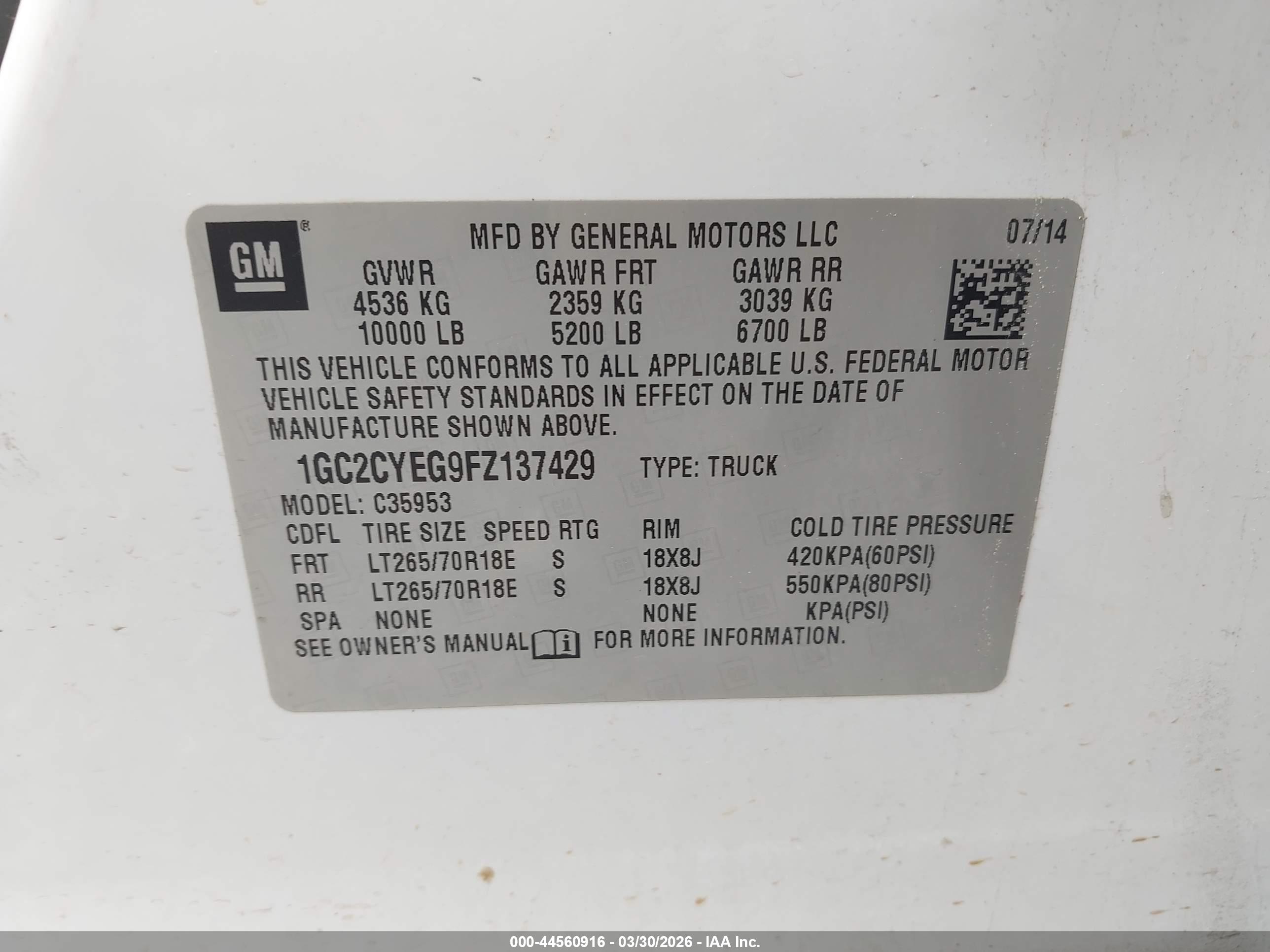 CHEVROLET SILVERADO image 9