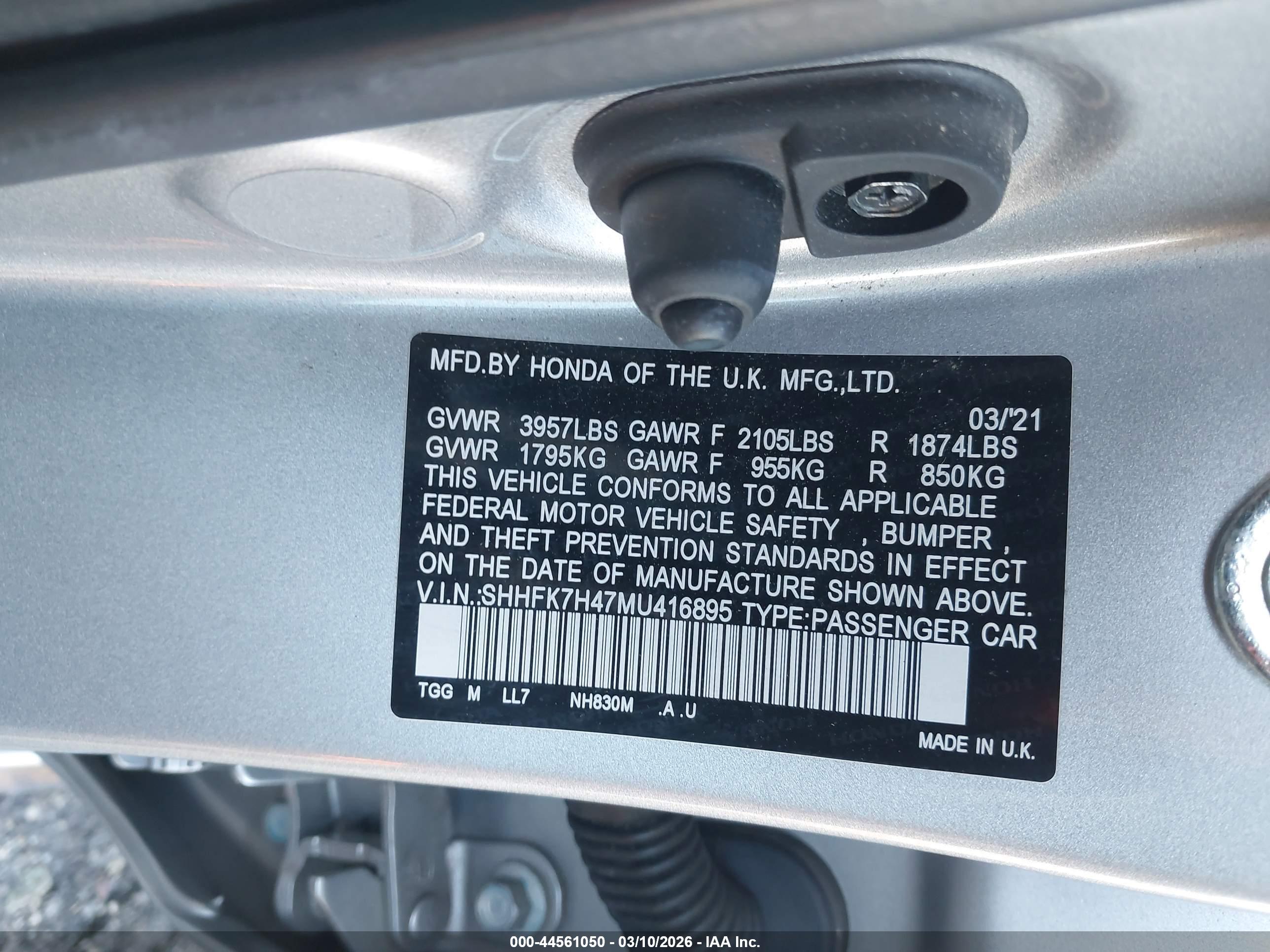 HONDA CIVIC image 9