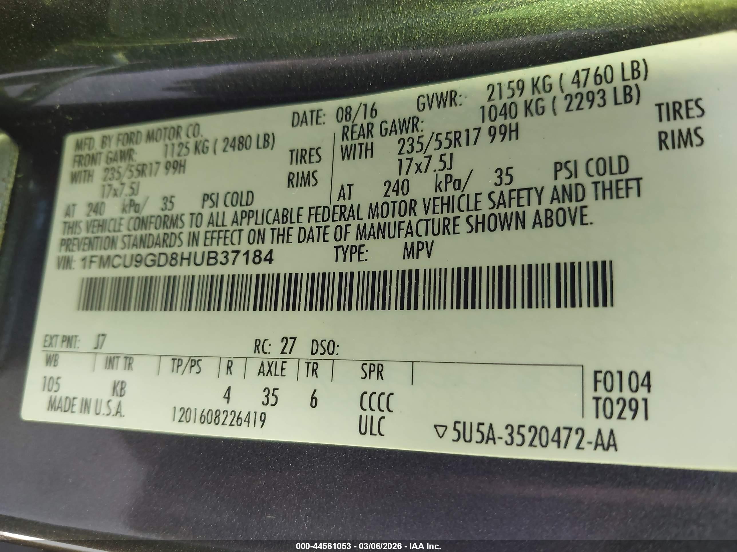 FORD ESCAPE image 9