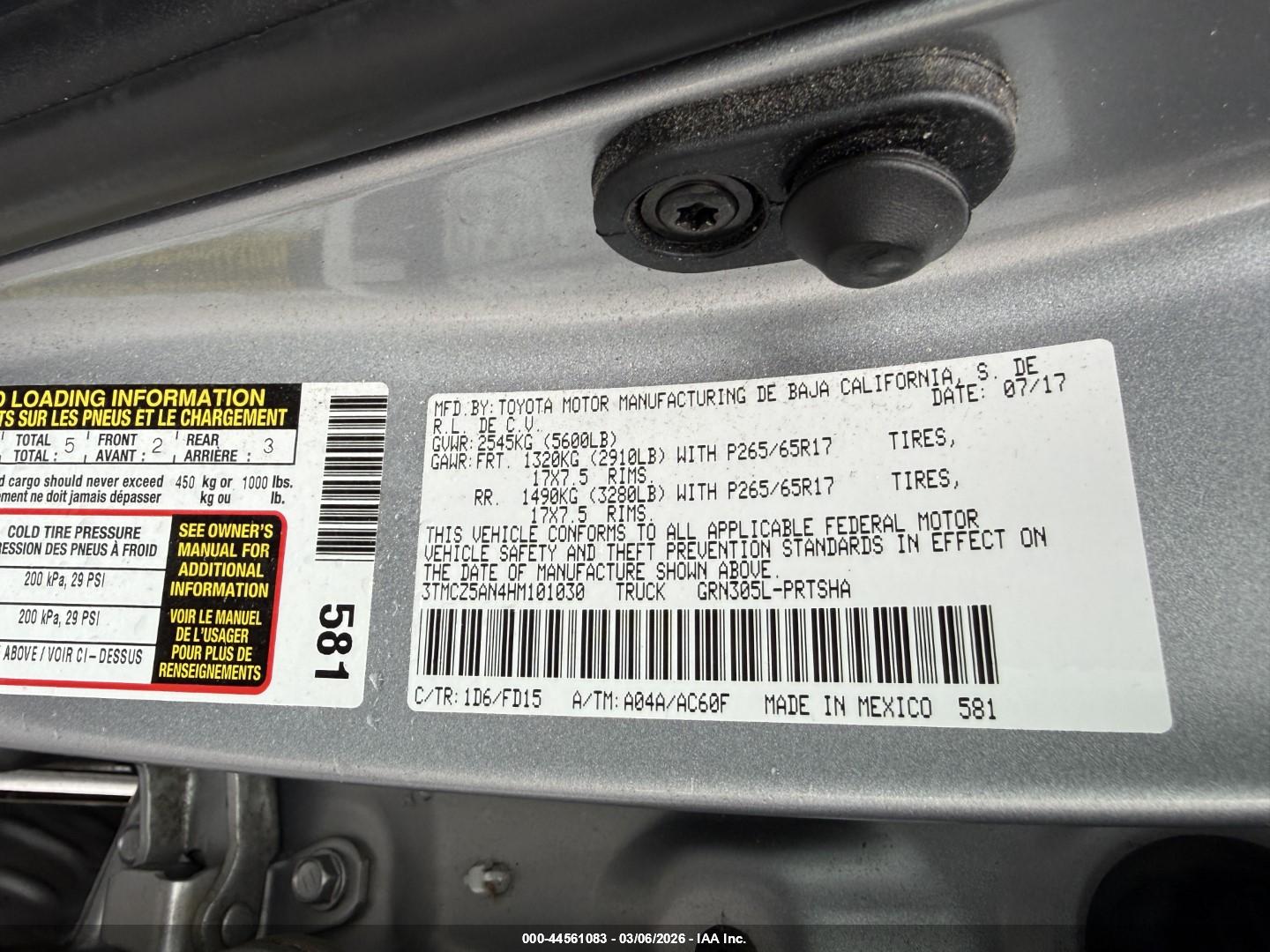 TOYOTA TACOMA image 9