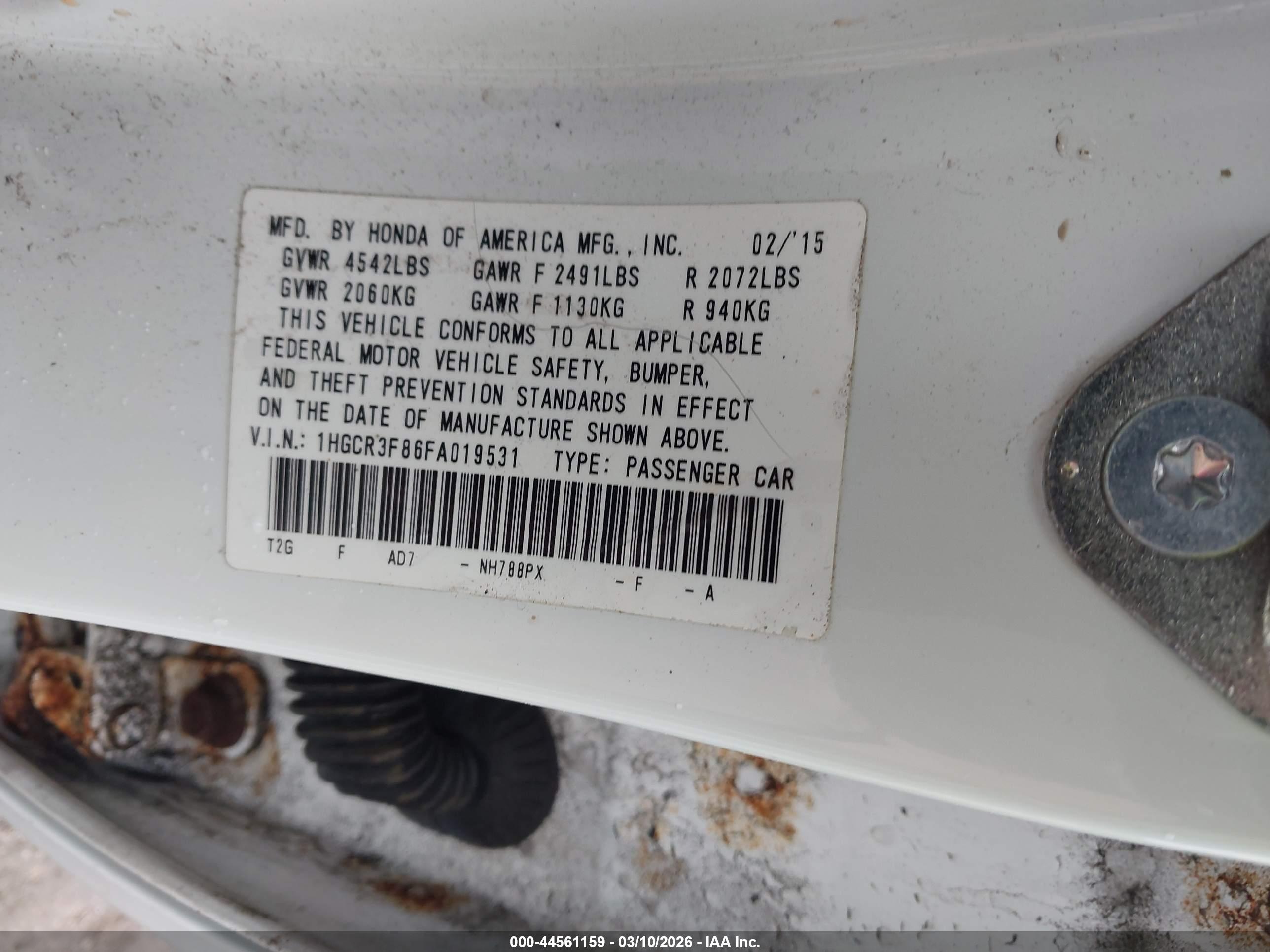 HONDA ACCORD image 9