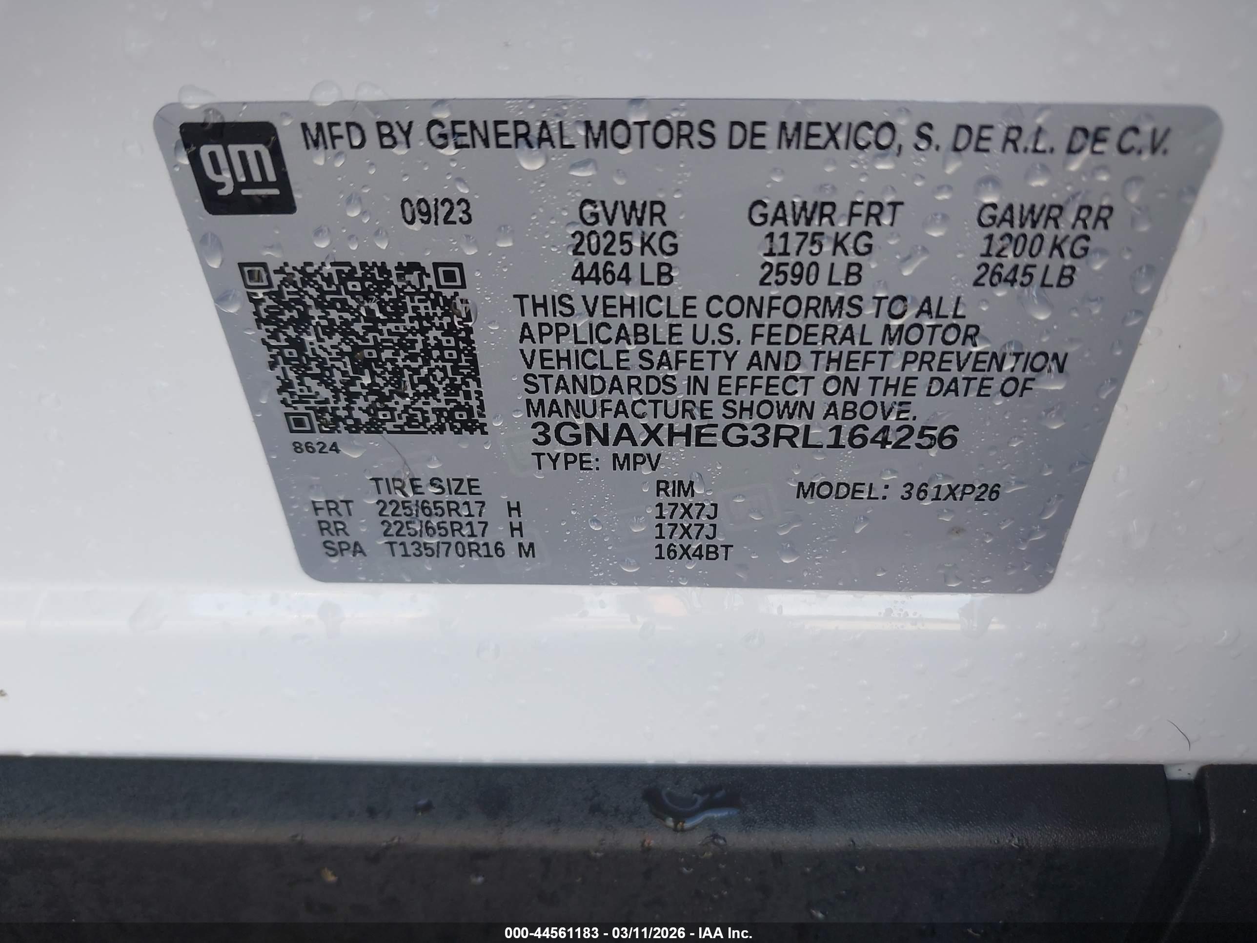 CHEVROLET EQUINOX image 9