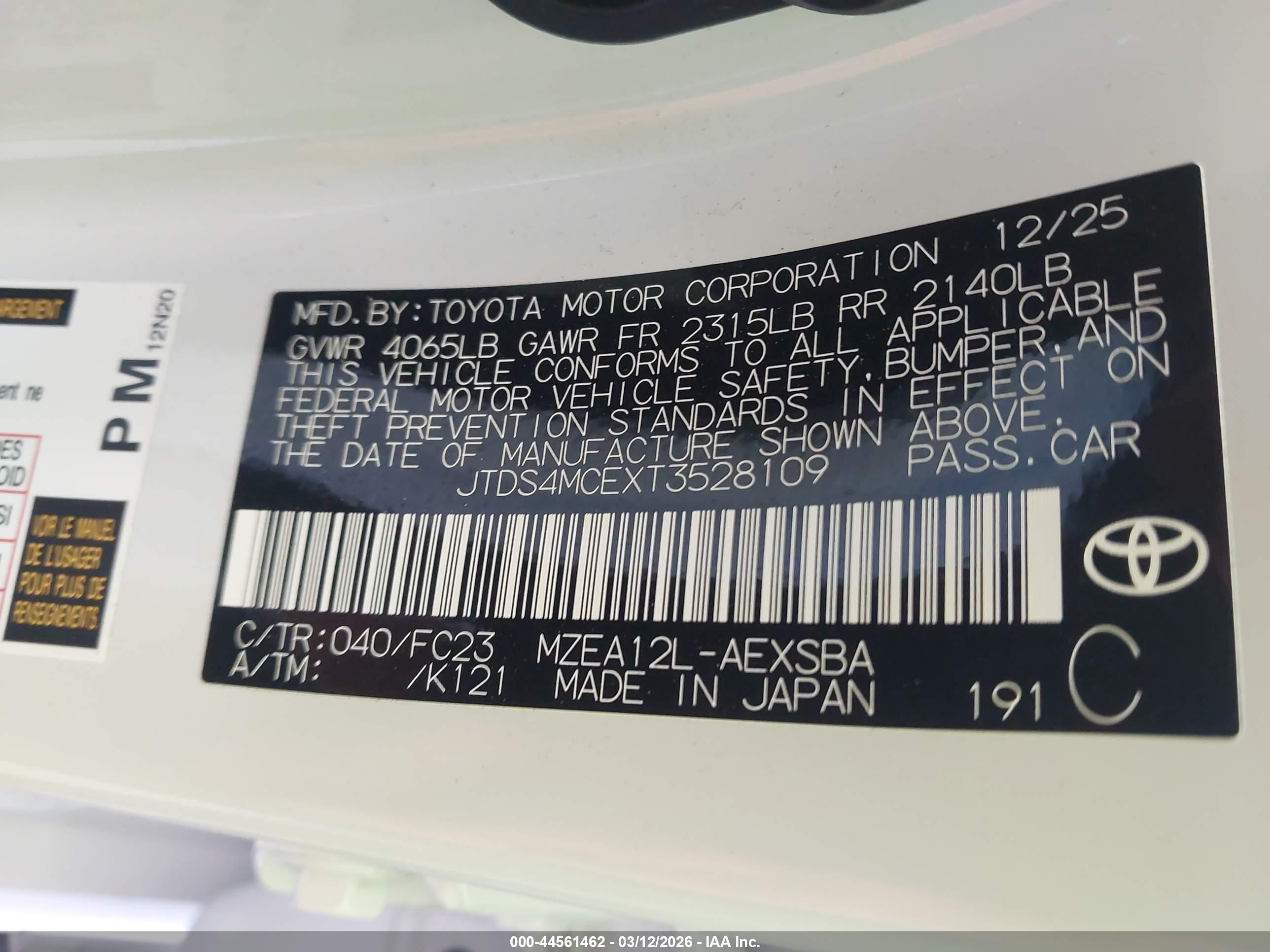 TOYOTA COROLLA image 9