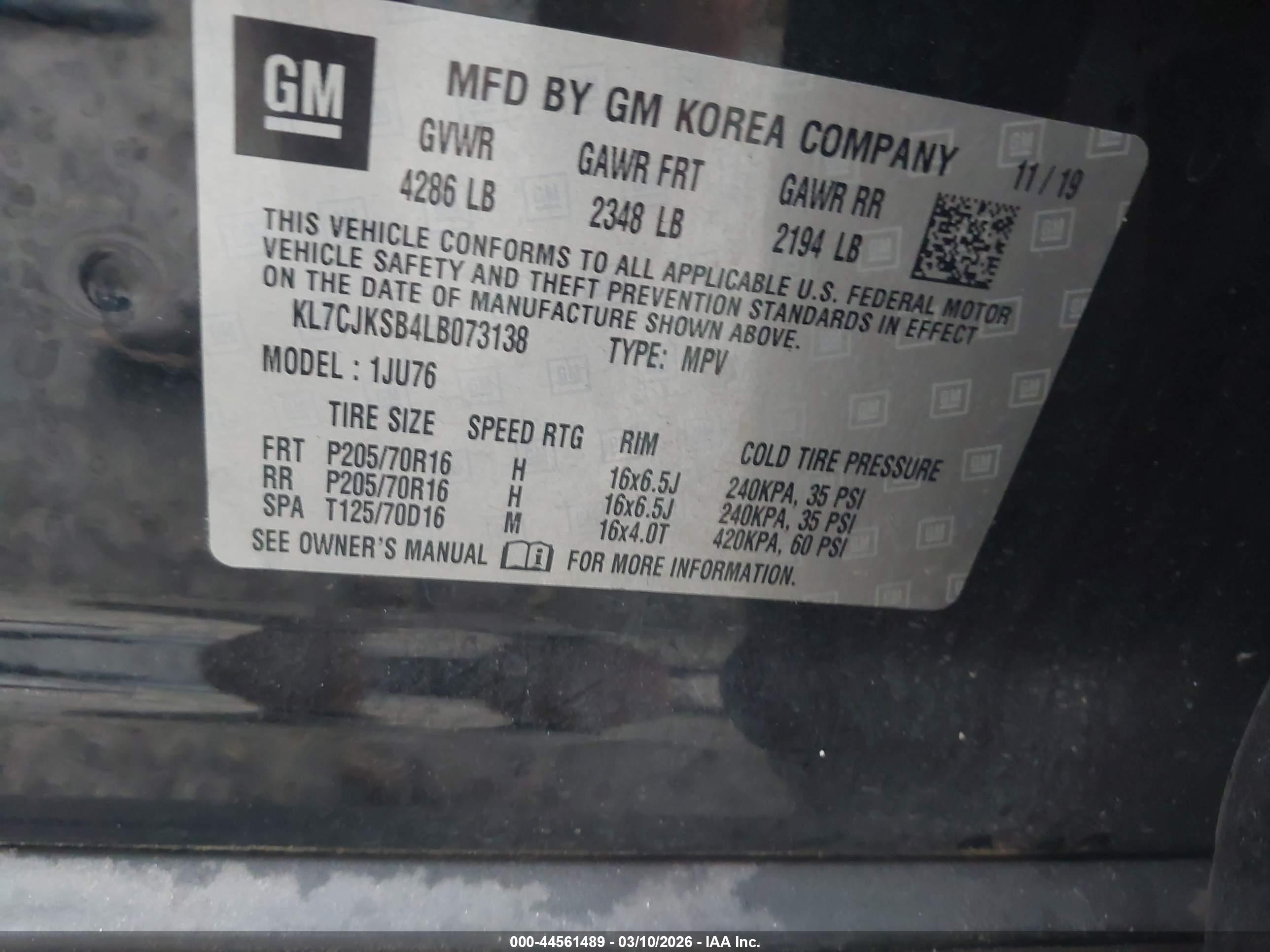 CHEVROLET TRAX image 9