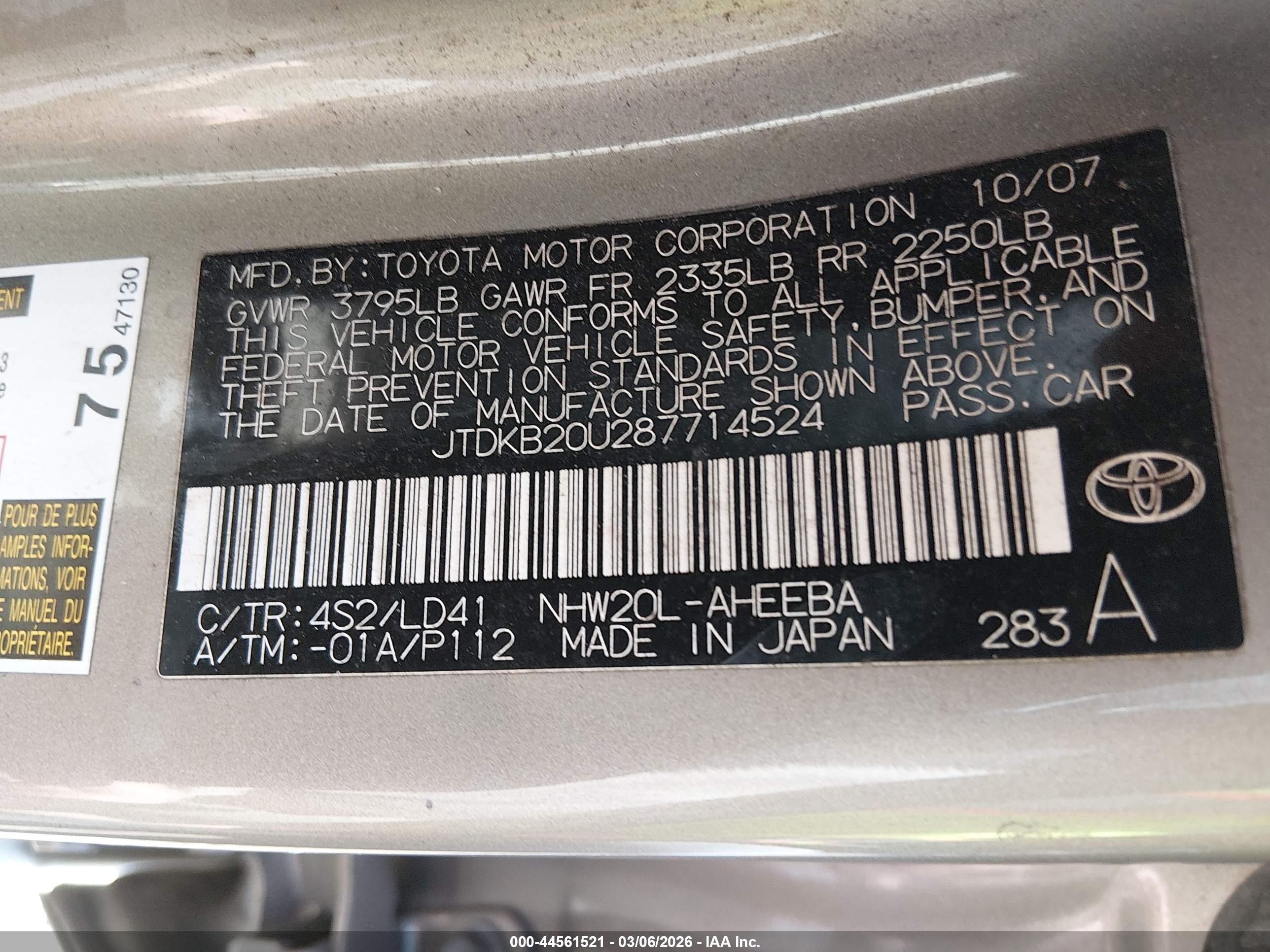 TOYOTA PRIUS image 9