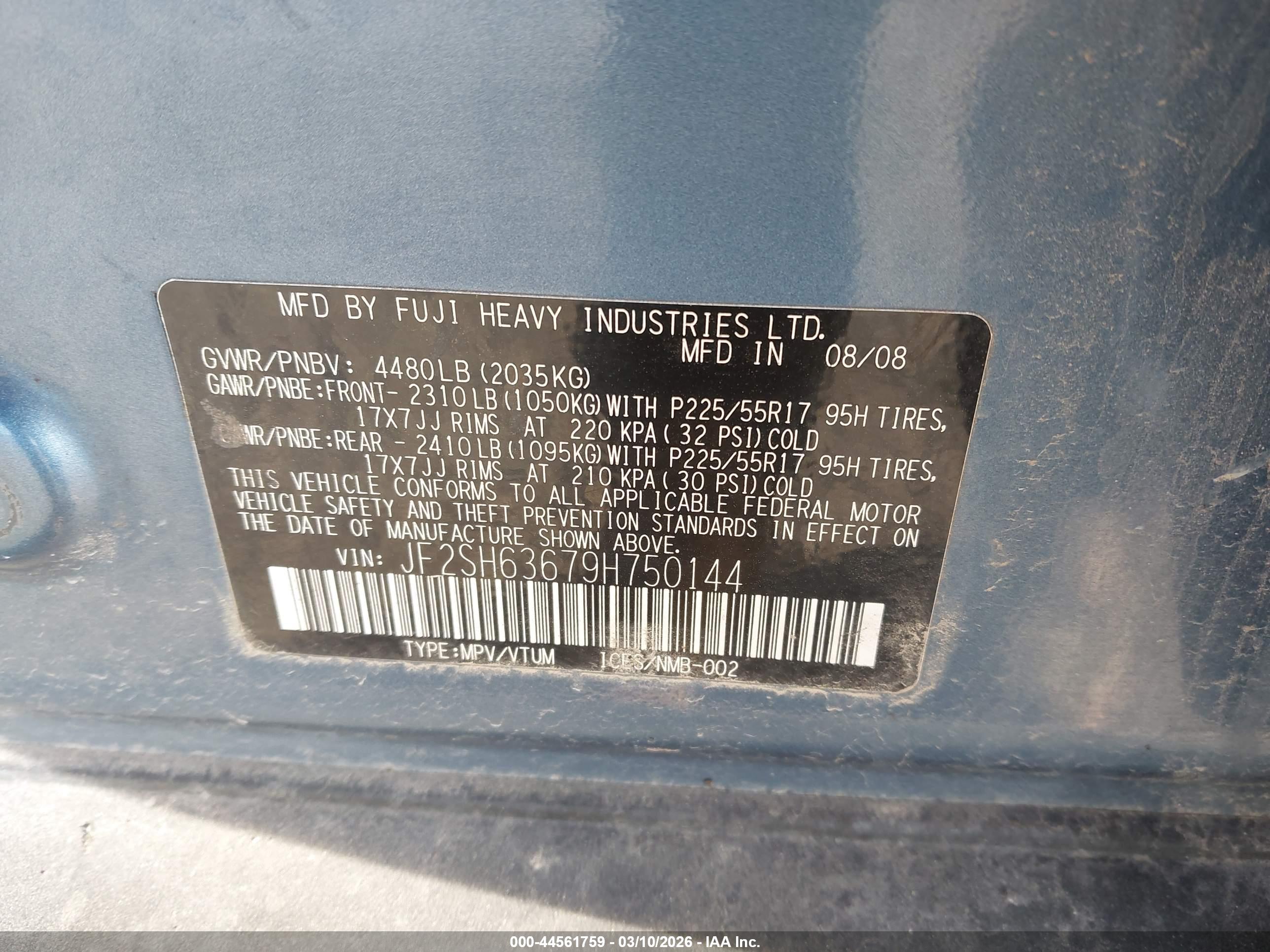 SUBARU FORESTER image 9