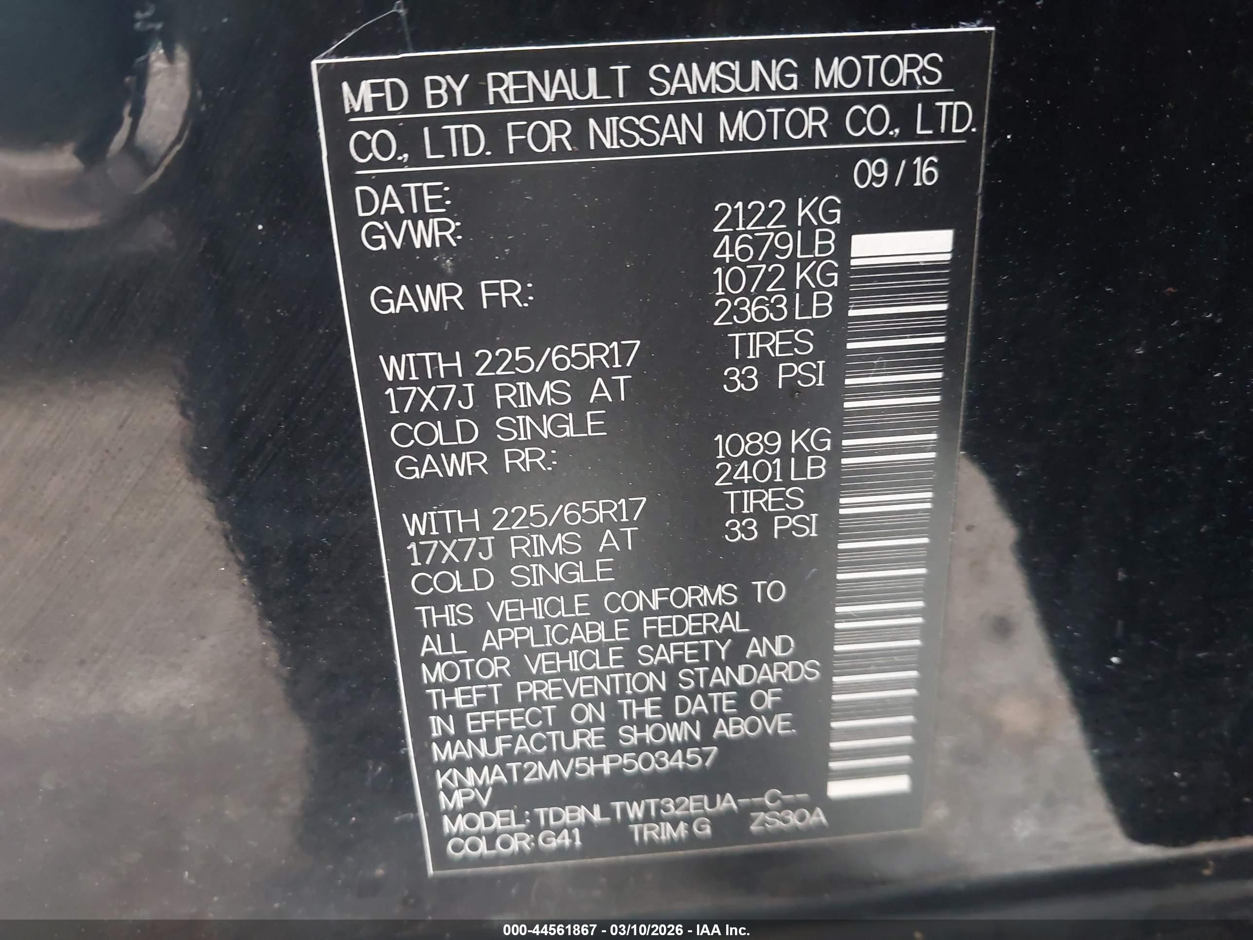 NISSAN ROGUE image 9
