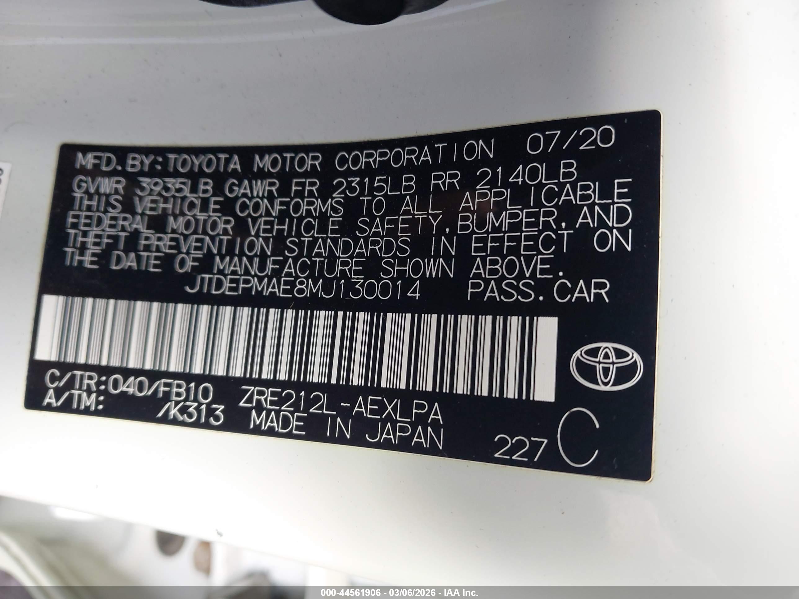 TOYOTA COROLLA image 9