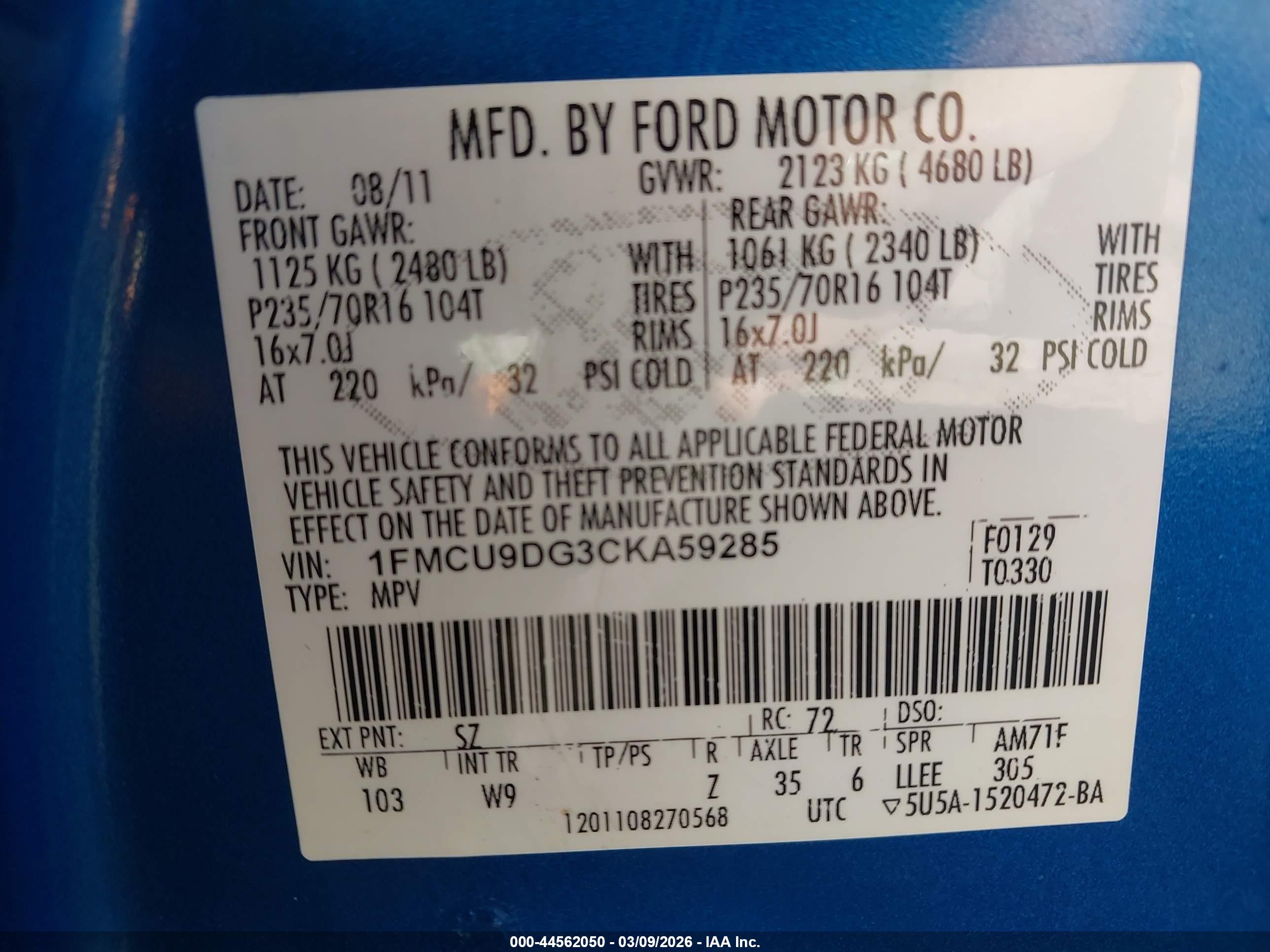 FORD ESCAPE image 9