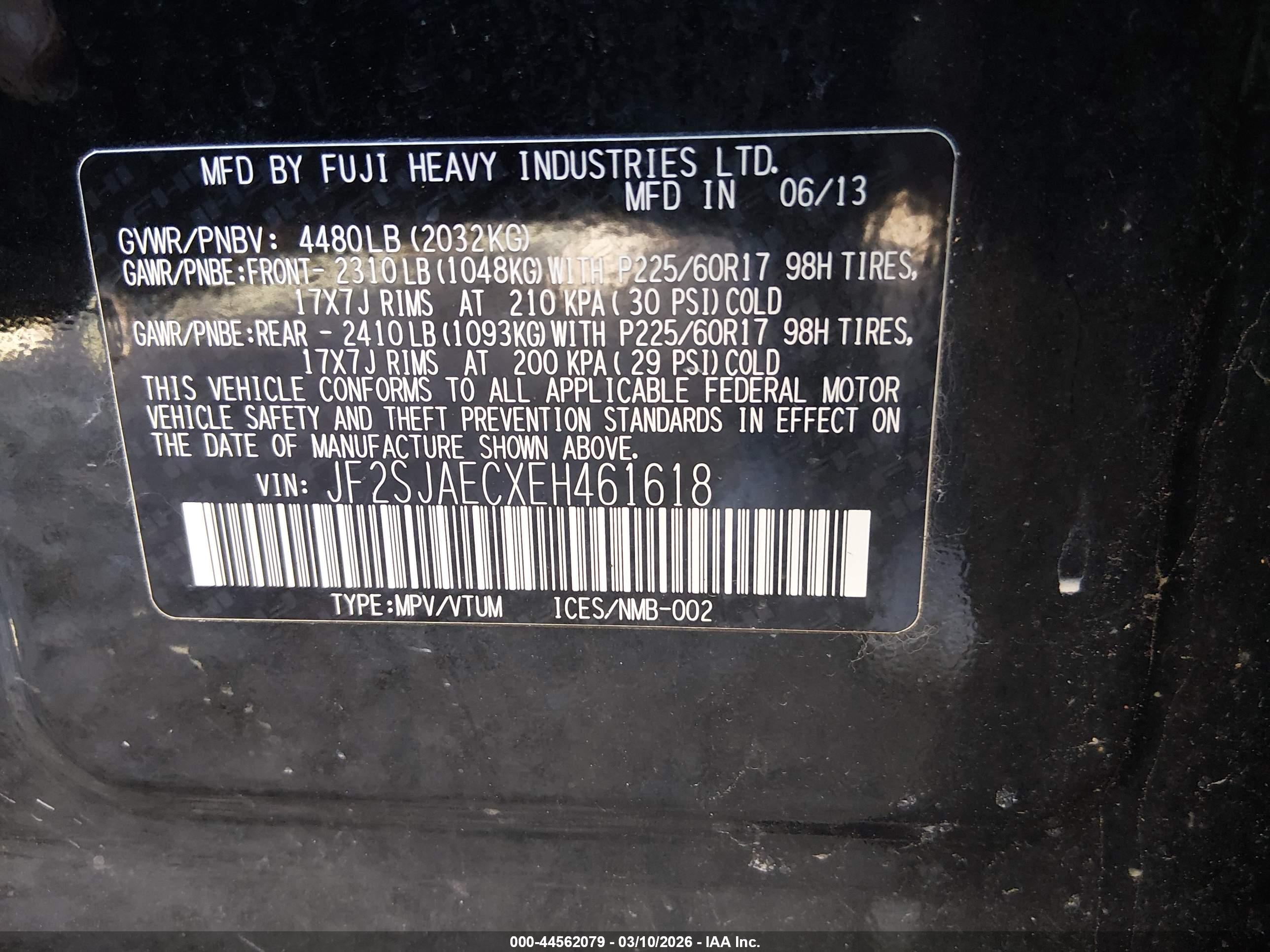 SUBARU FORESTER image 9
