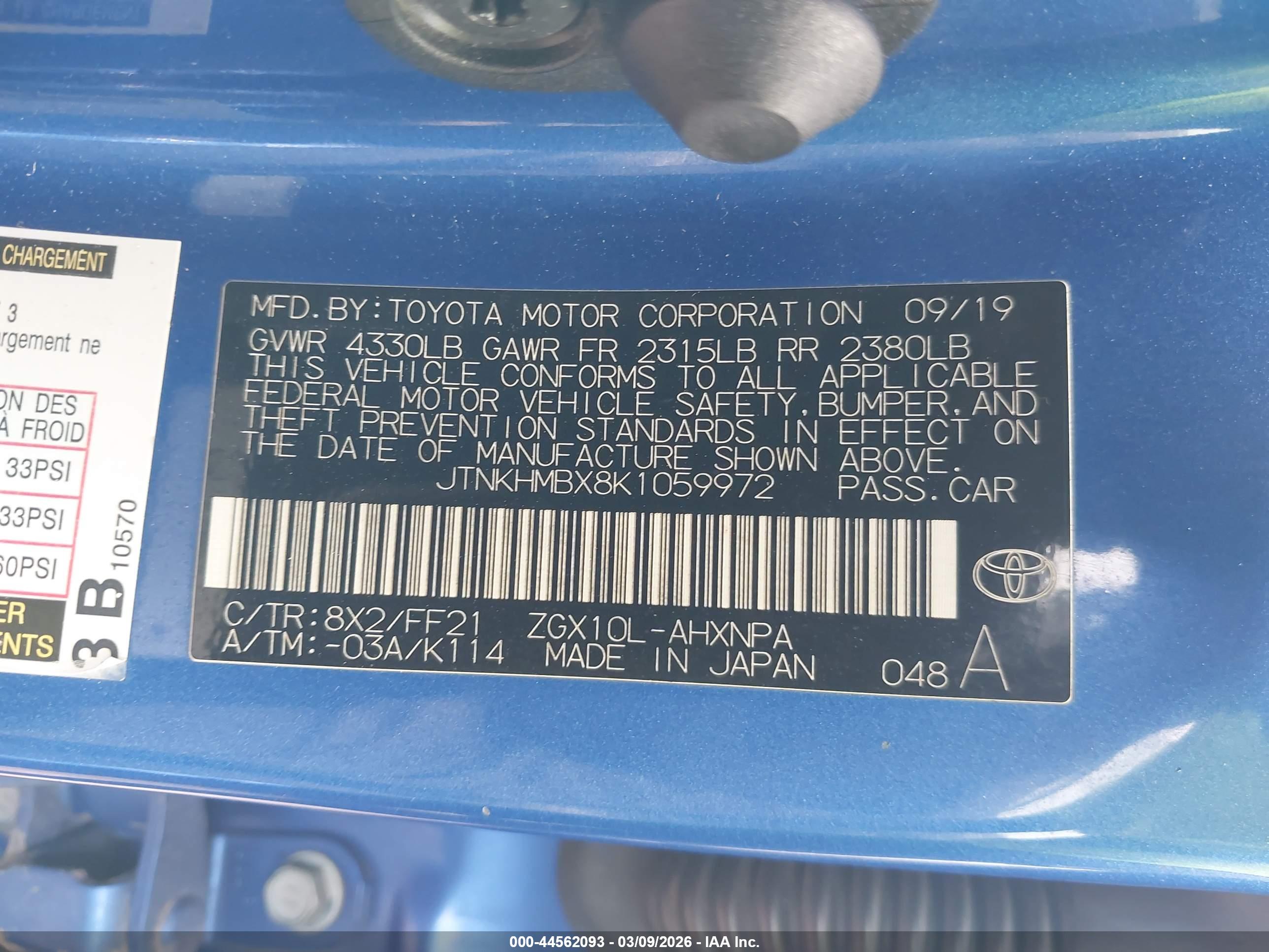 TOYOTA C-HR image 9