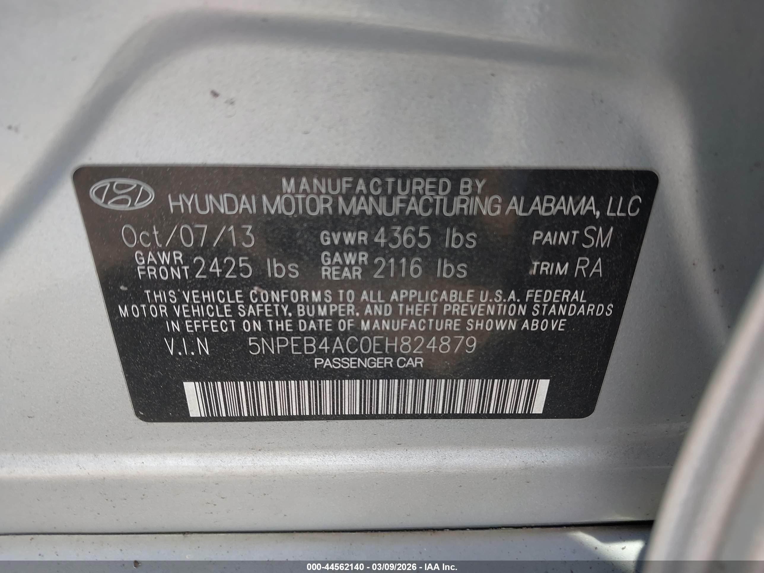 HYUNDAI SONATA image 9