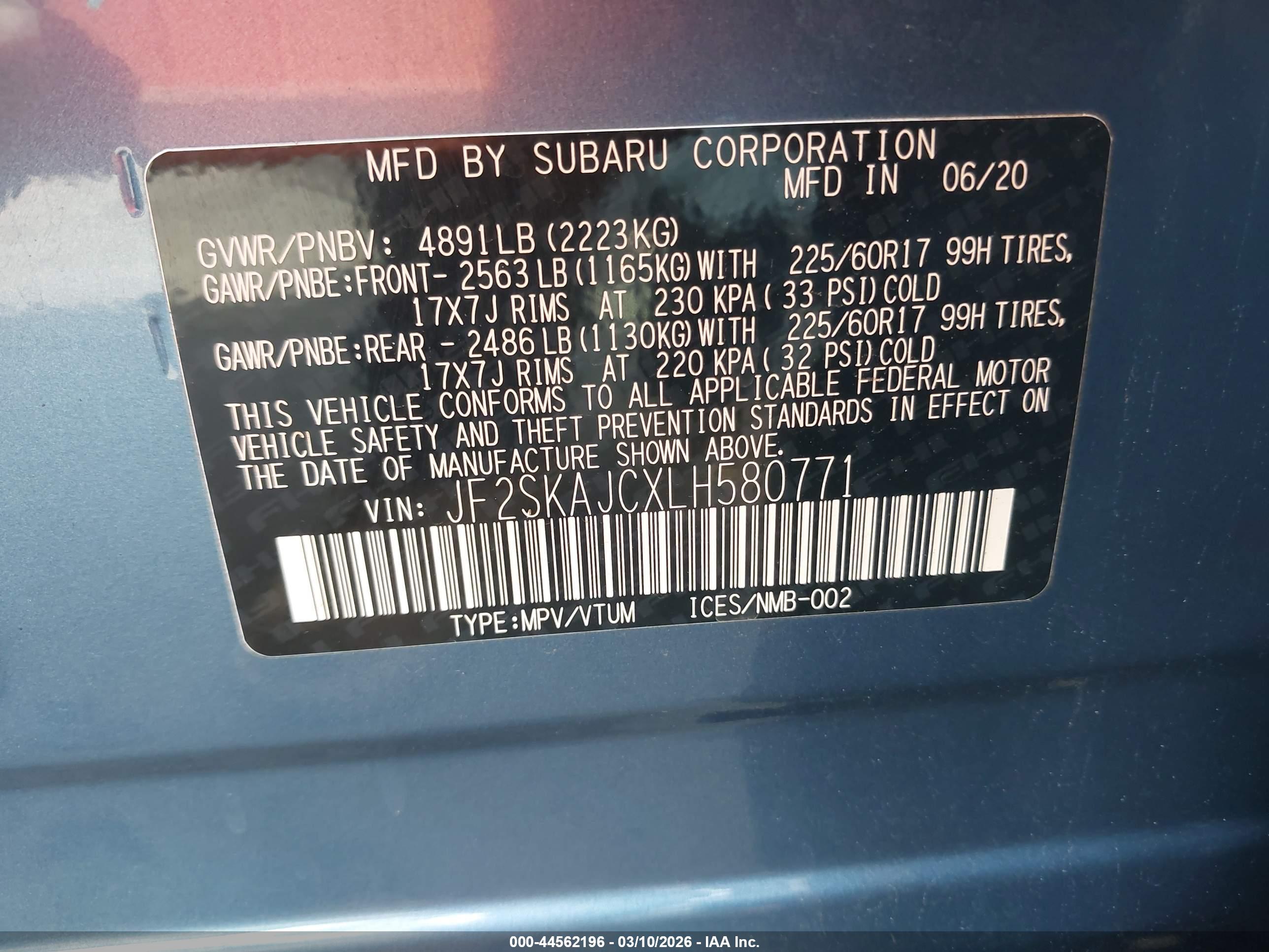 SUBARU FORESTER image 9