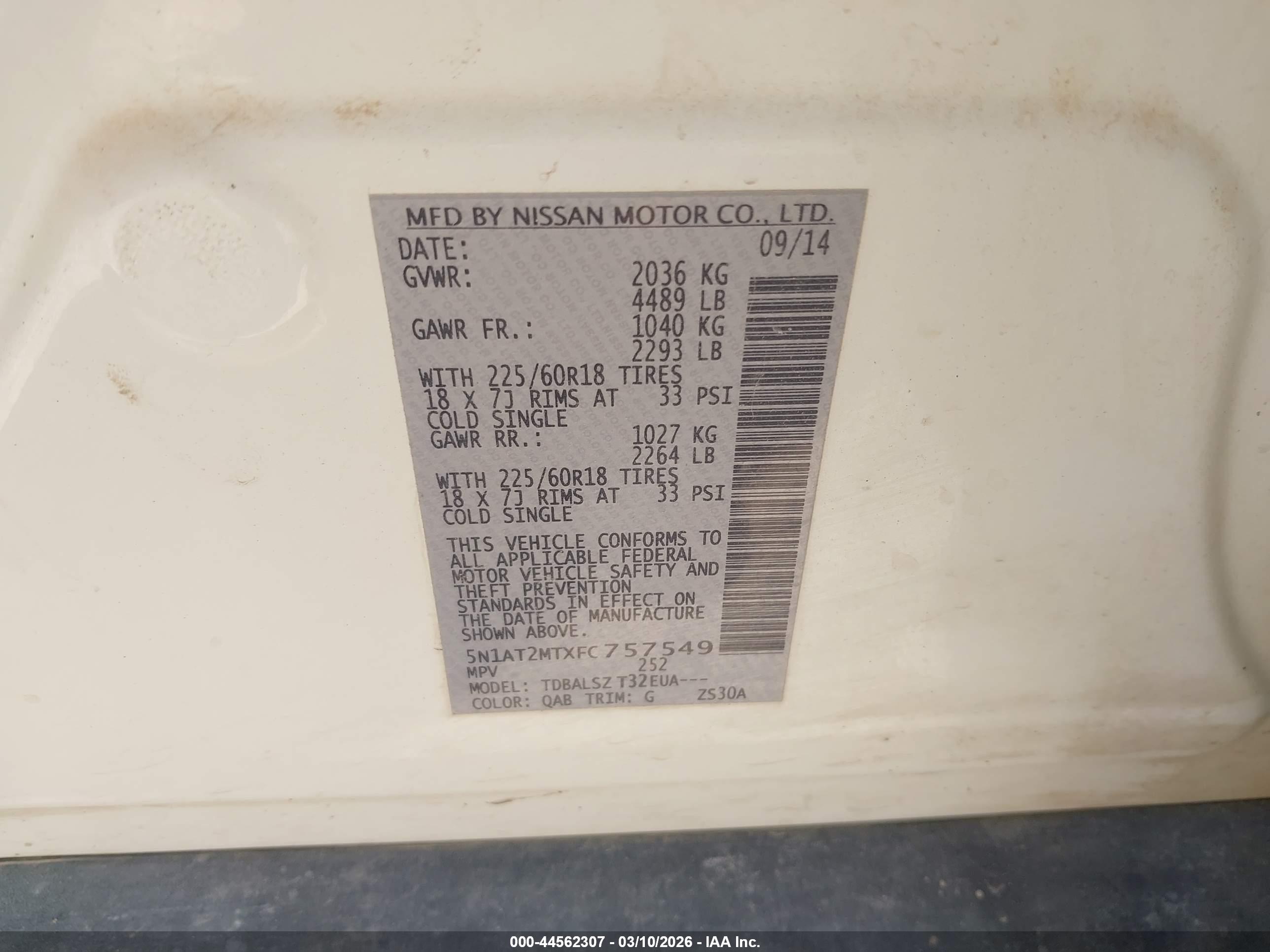NISSAN ROGUE image 9