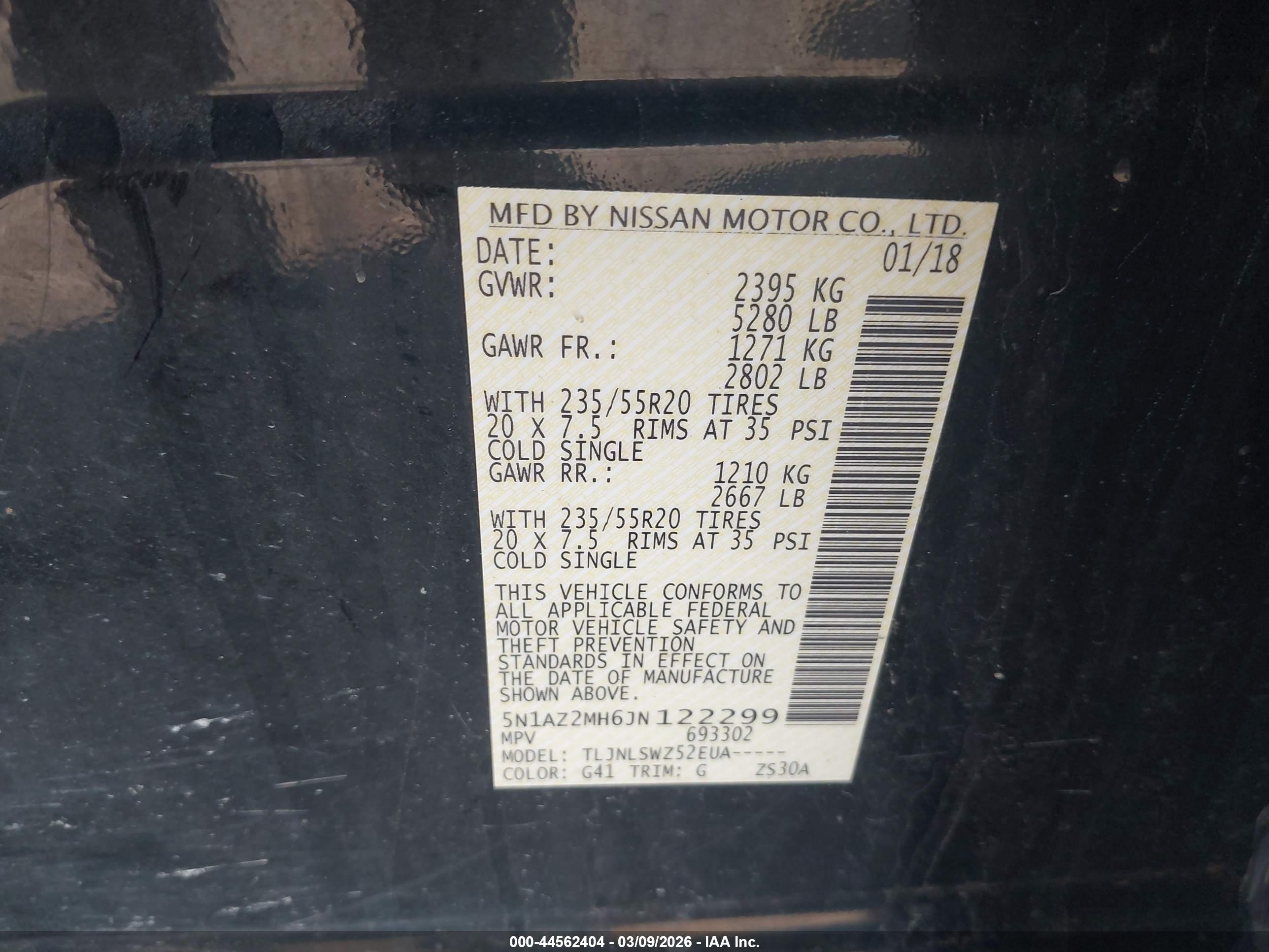 NISSAN MURANO image 9