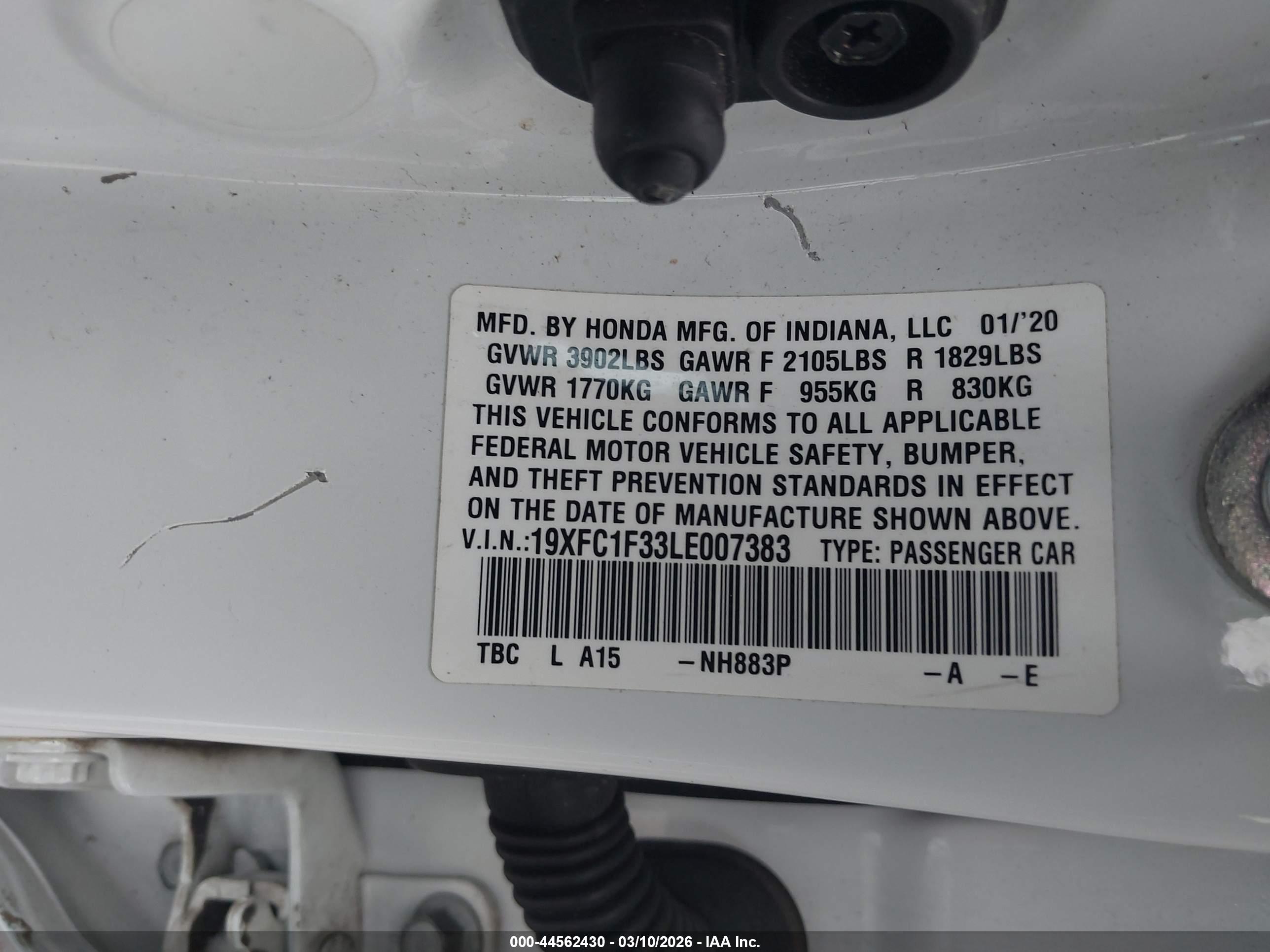 HONDA CIVIC image 9