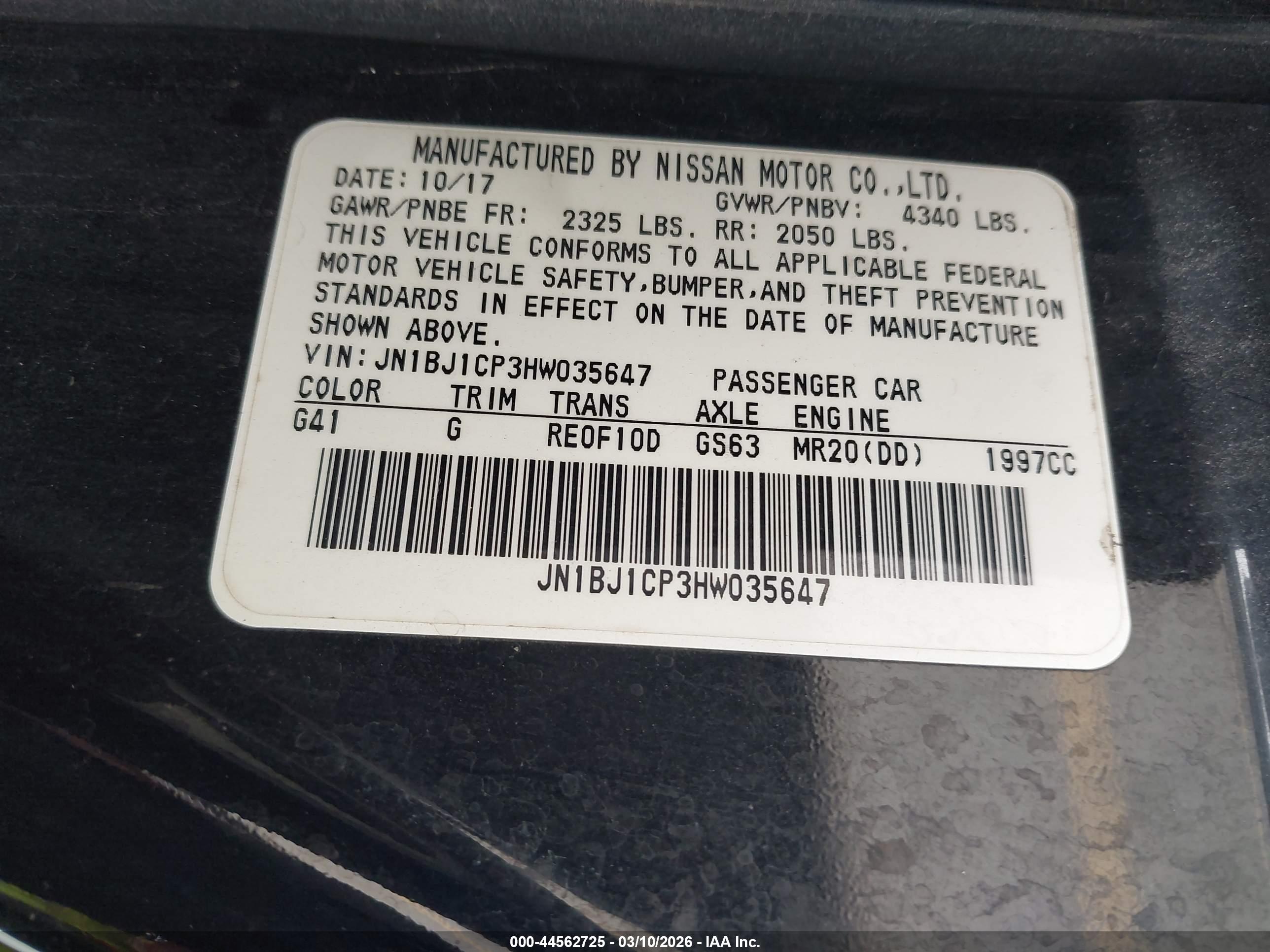 NISSAN ROGUE image 9