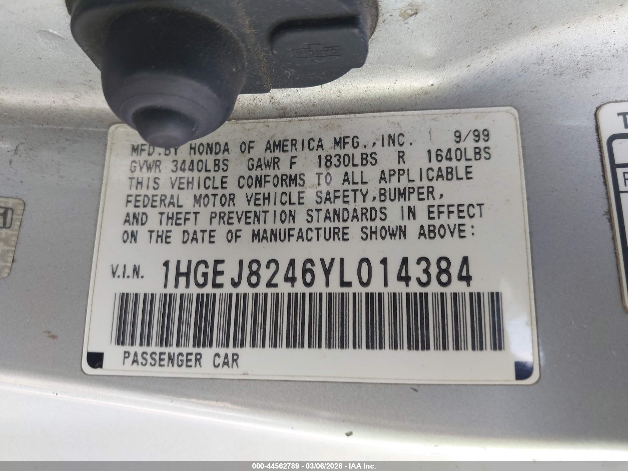 HONDA CIVIC image 9