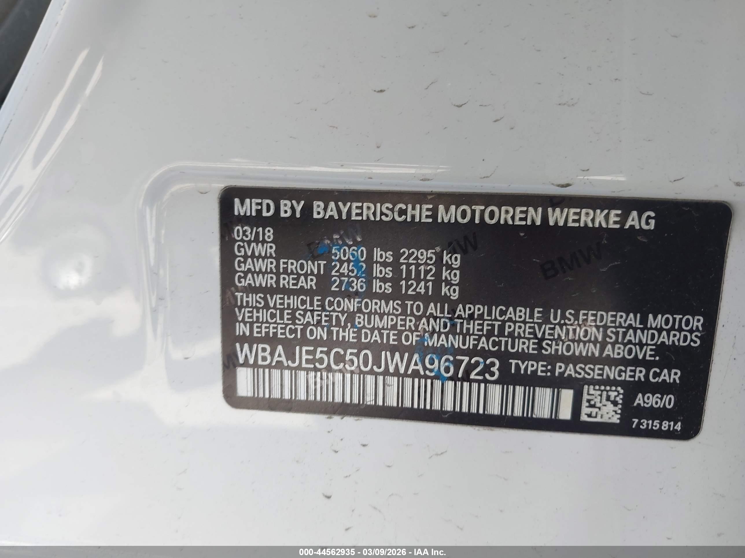 BMW 540I image 9
