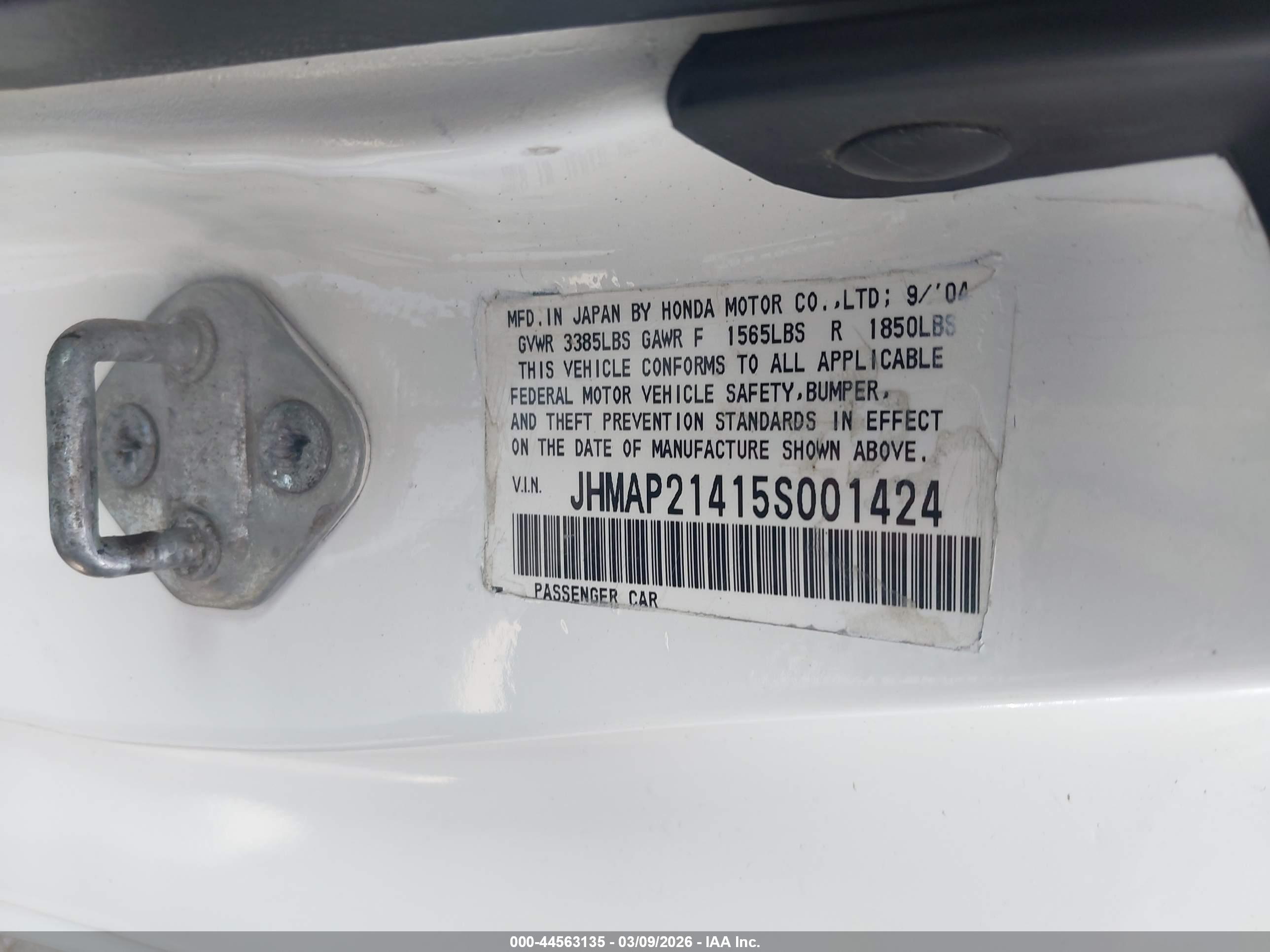 HONDA S2000 image 9