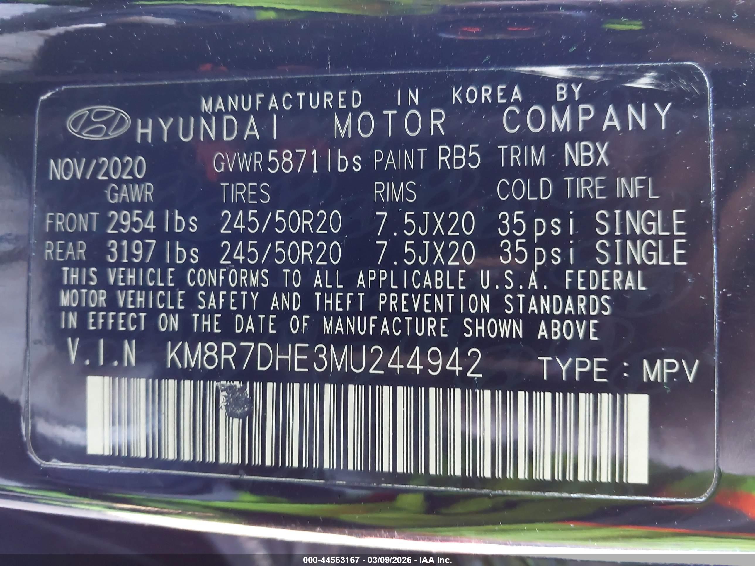 HYUNDAI PALISADE image 9