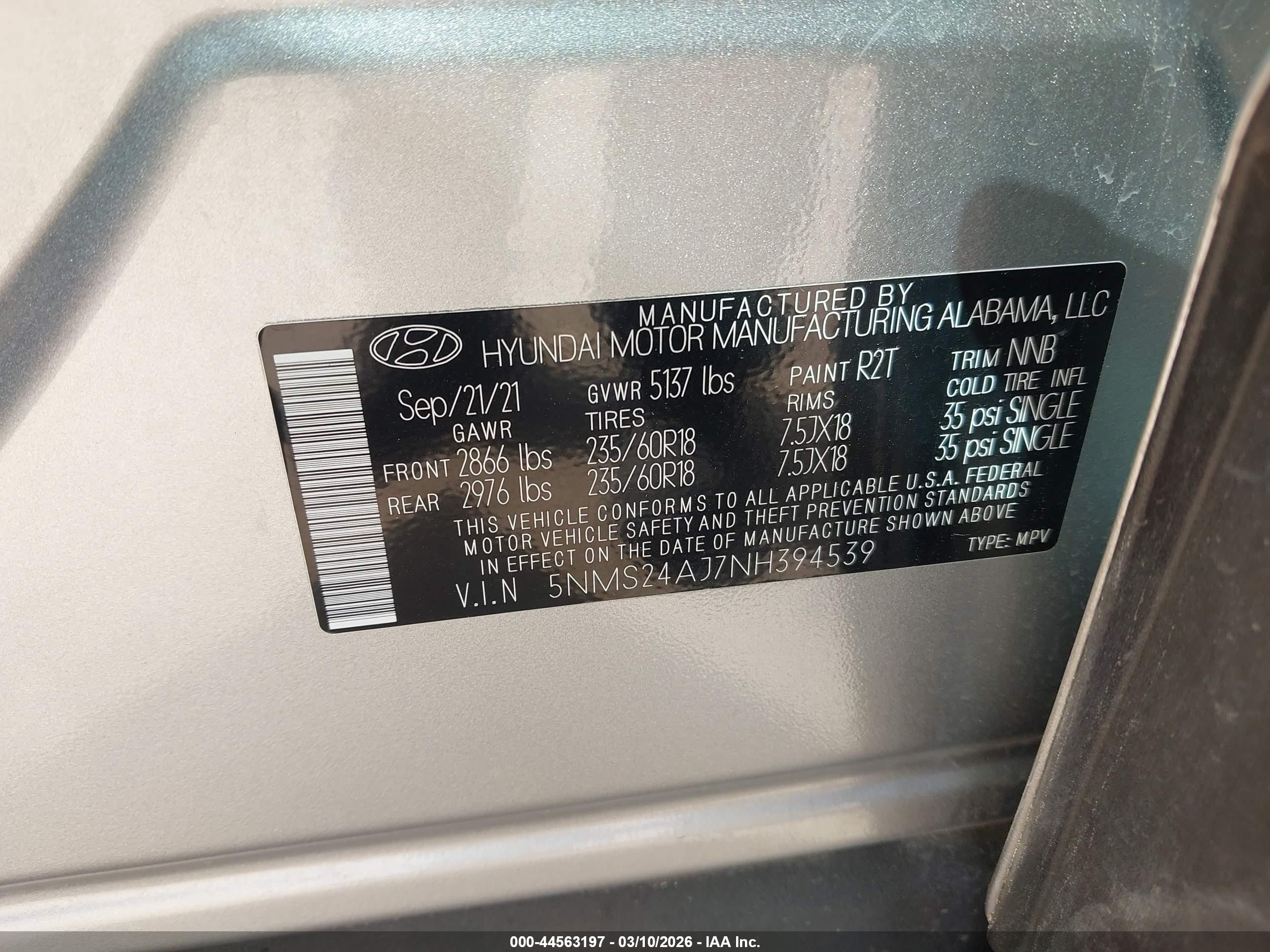 HYUNDAI SANTA image 9