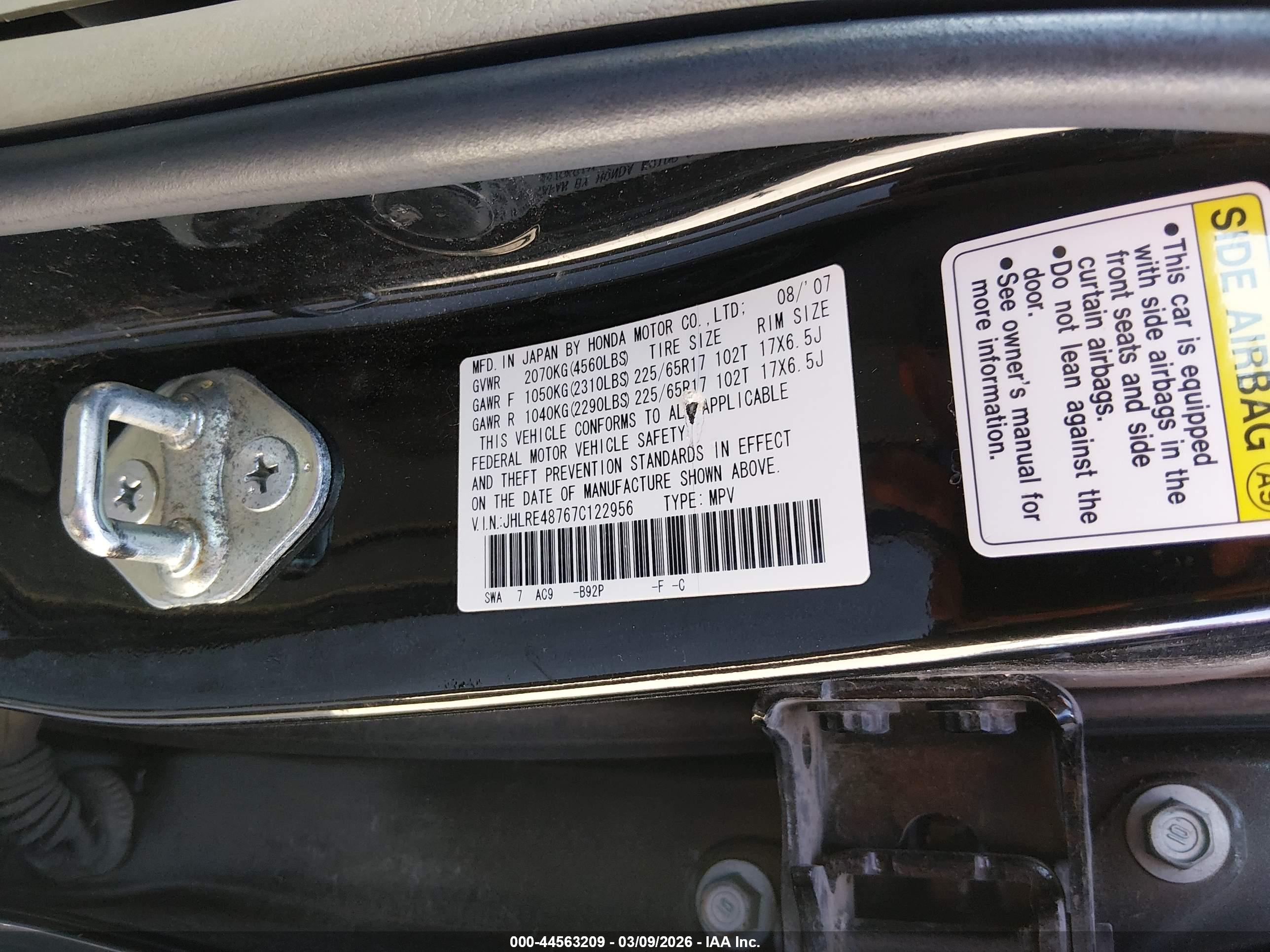 HONDA CR-V image 9