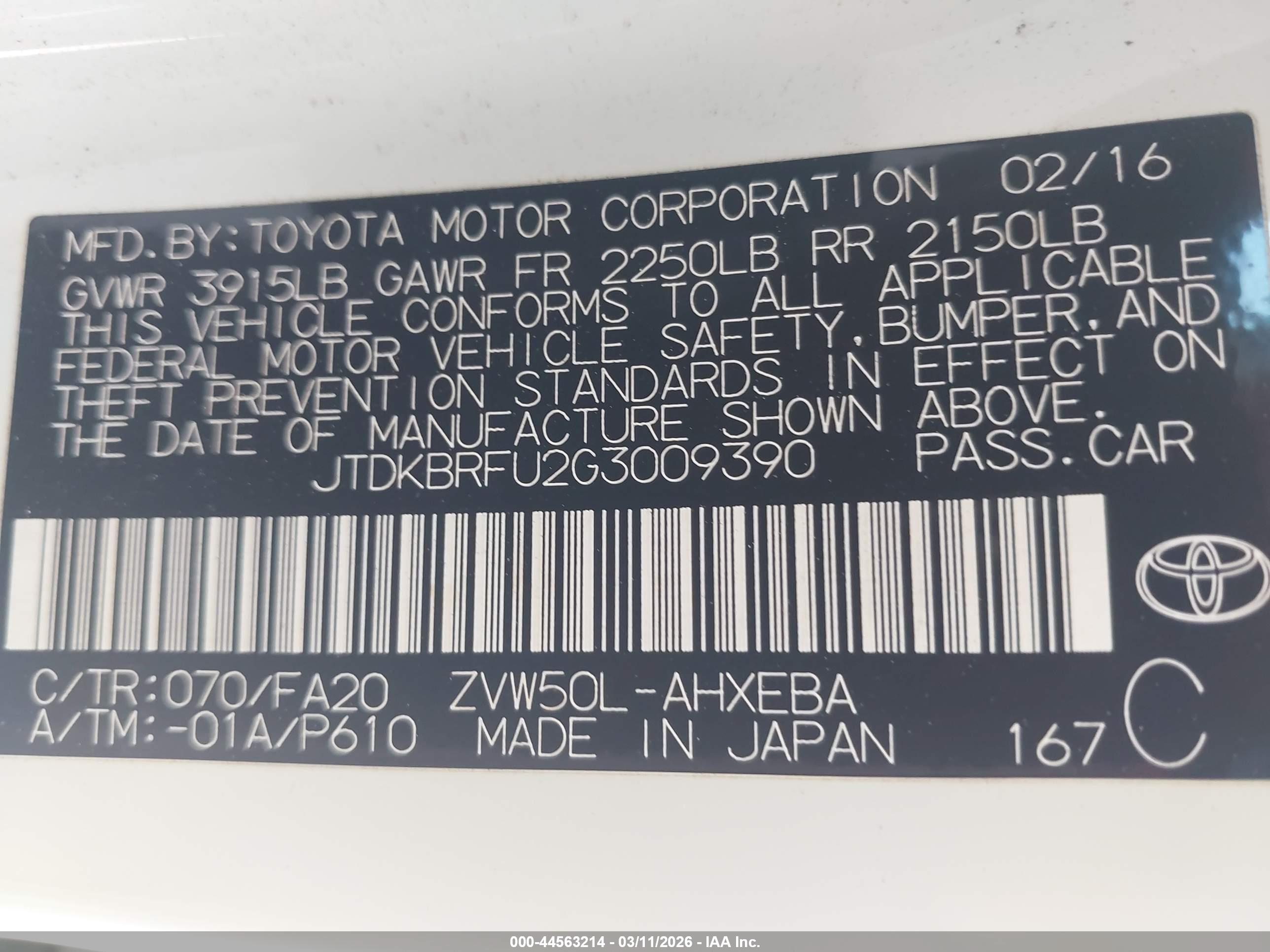 TOYOTA PRIUS image 9