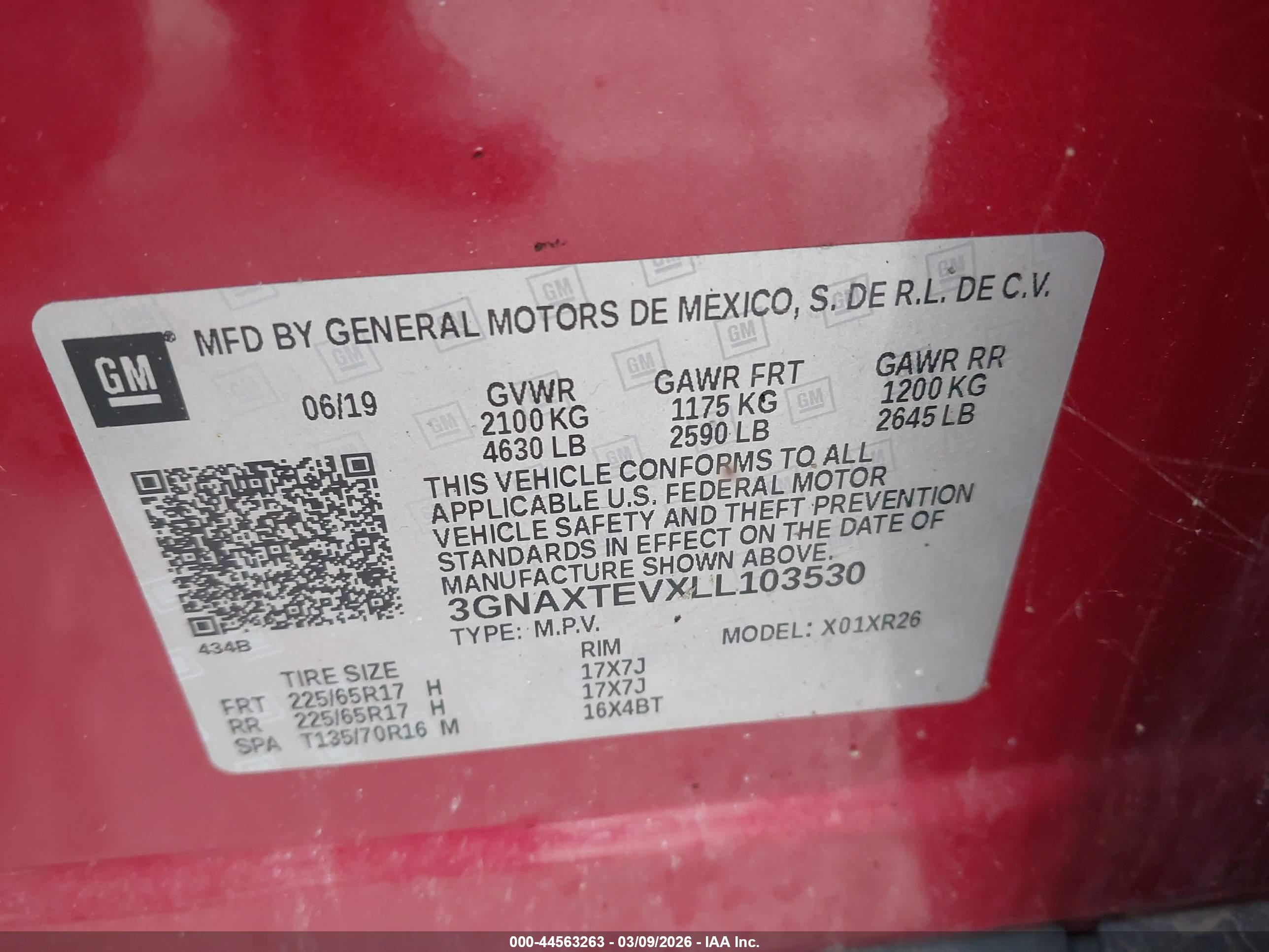 CHEVROLET EQUINOX image 9