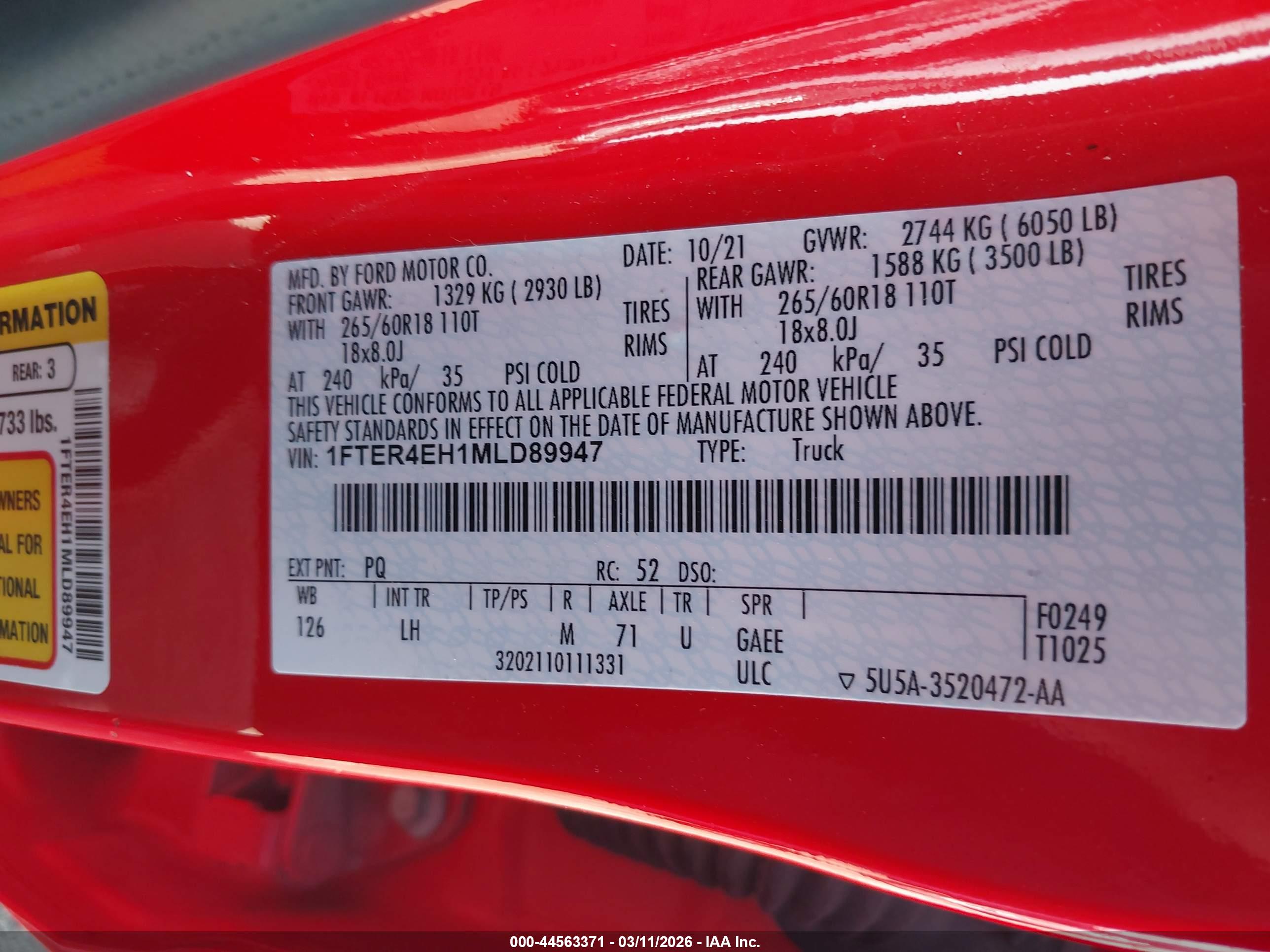 FORD RANGER image 9