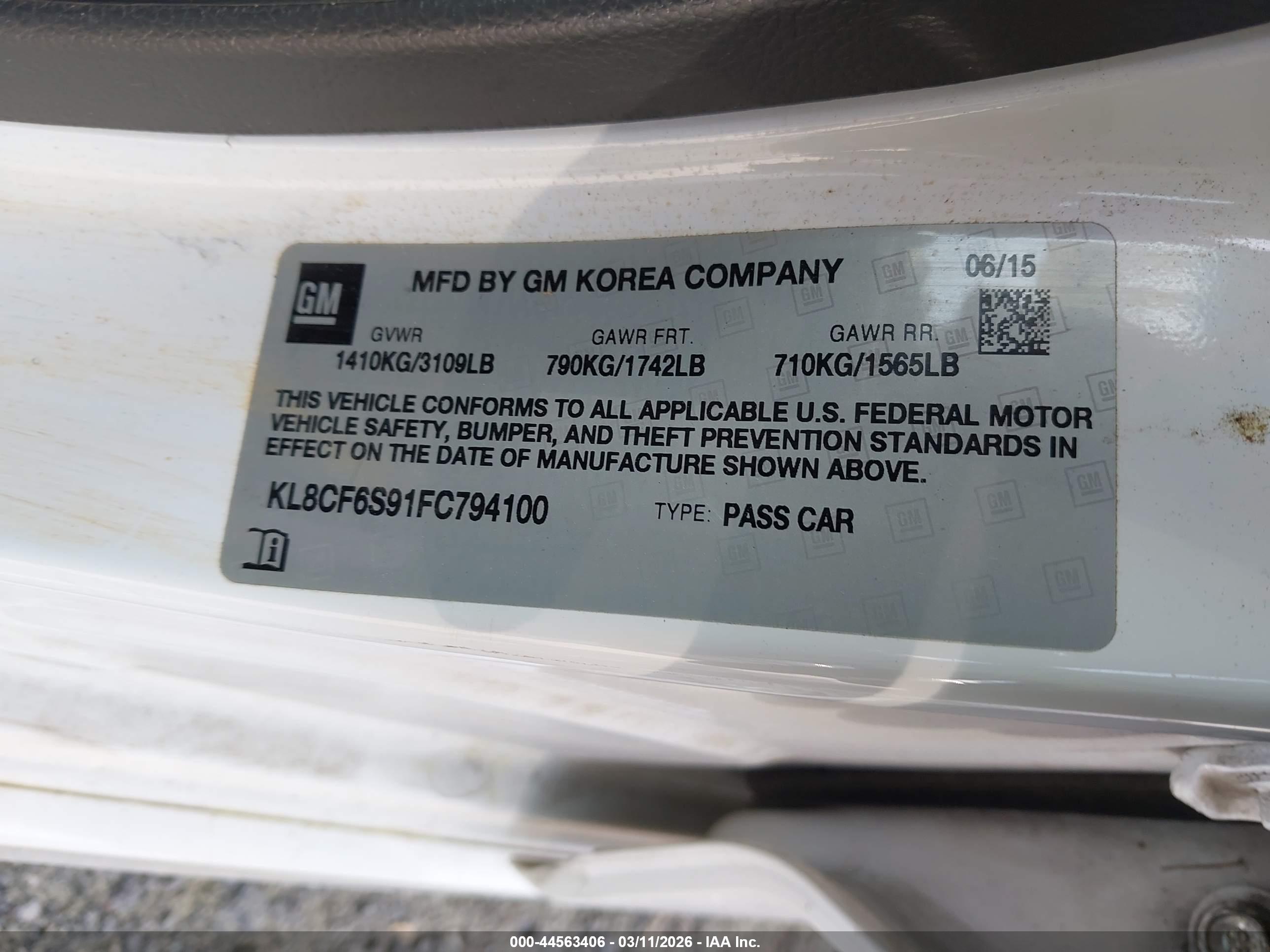 CHEVROLET SPARK image 9