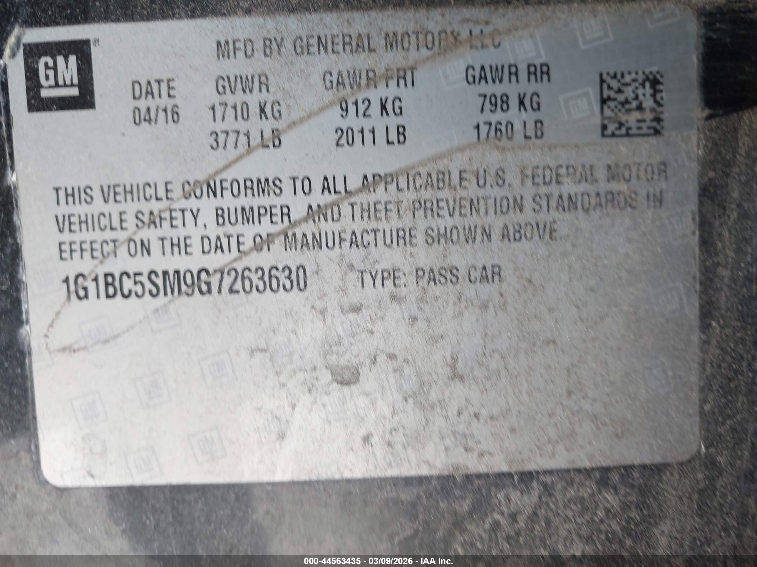 CHEVROLET CRUZE image 9