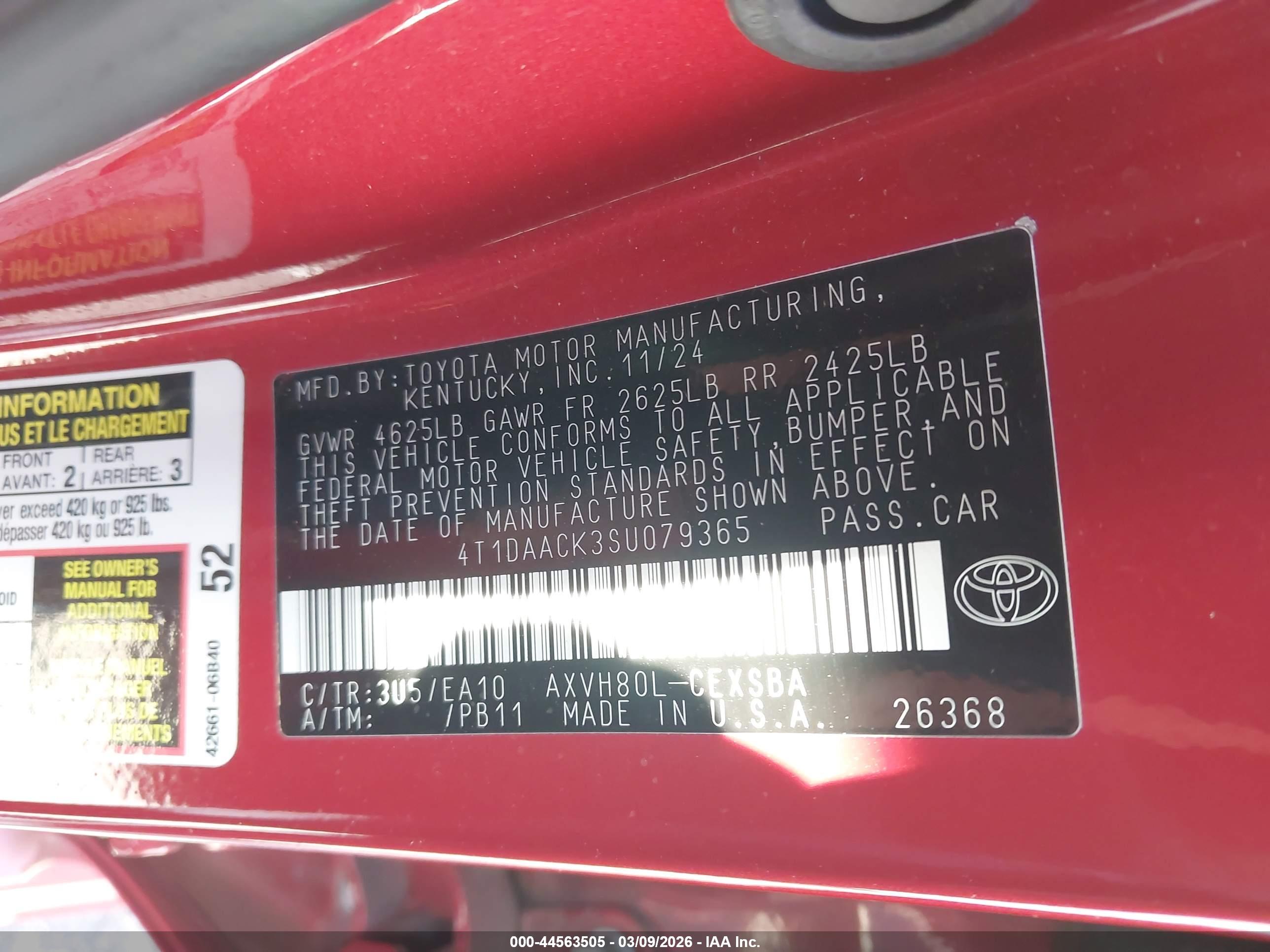 TOYOTA CAMRY image 9