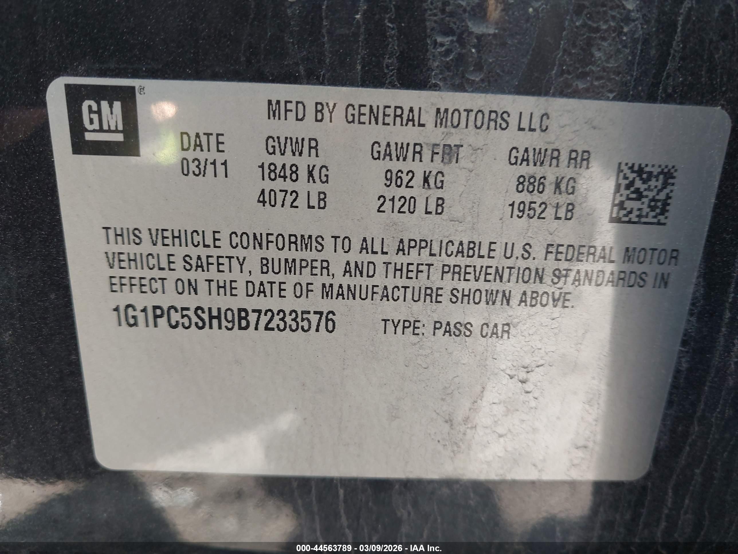 CHEVROLET CRUZE image 9