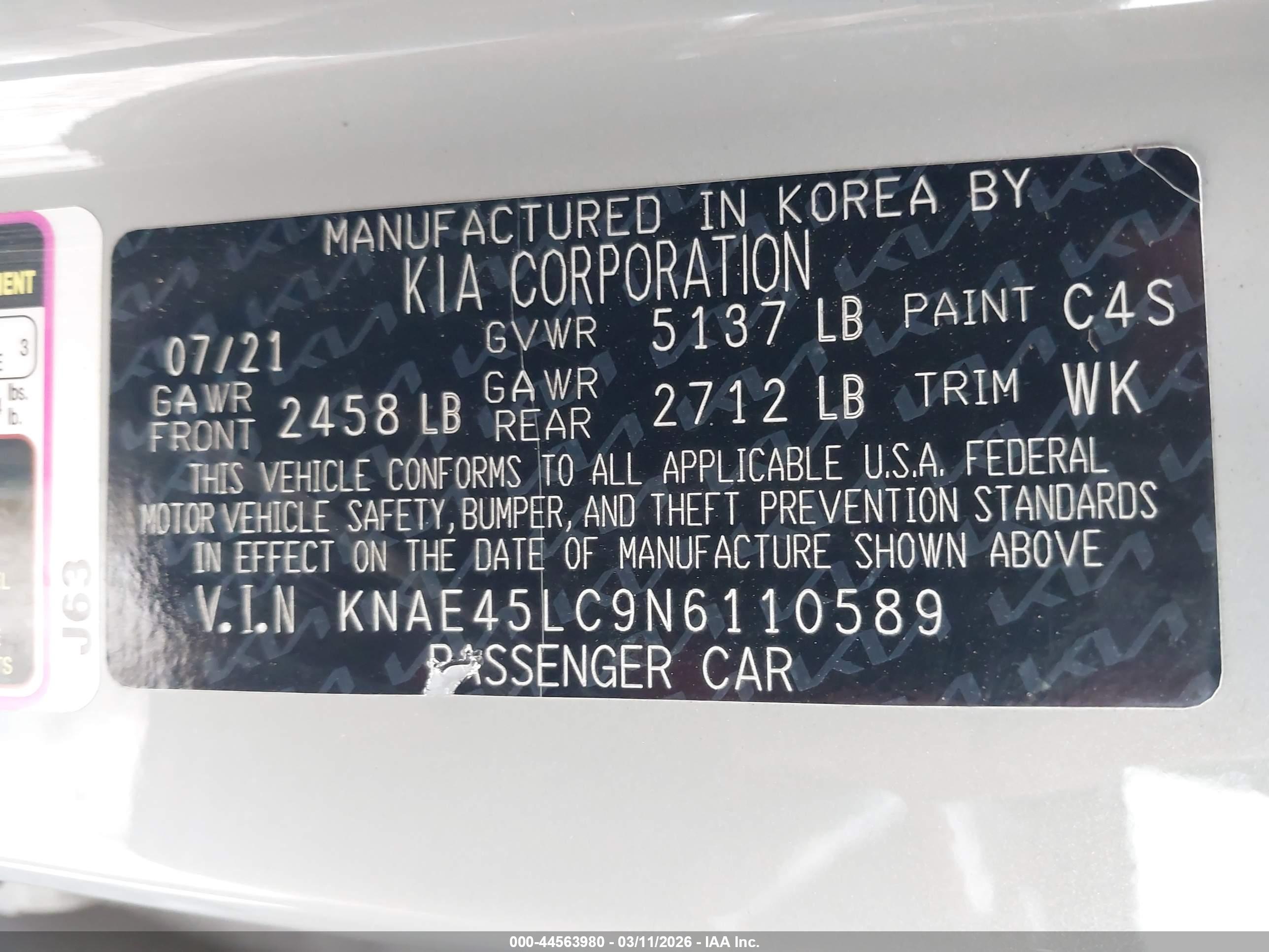 KIA STINGER image 9